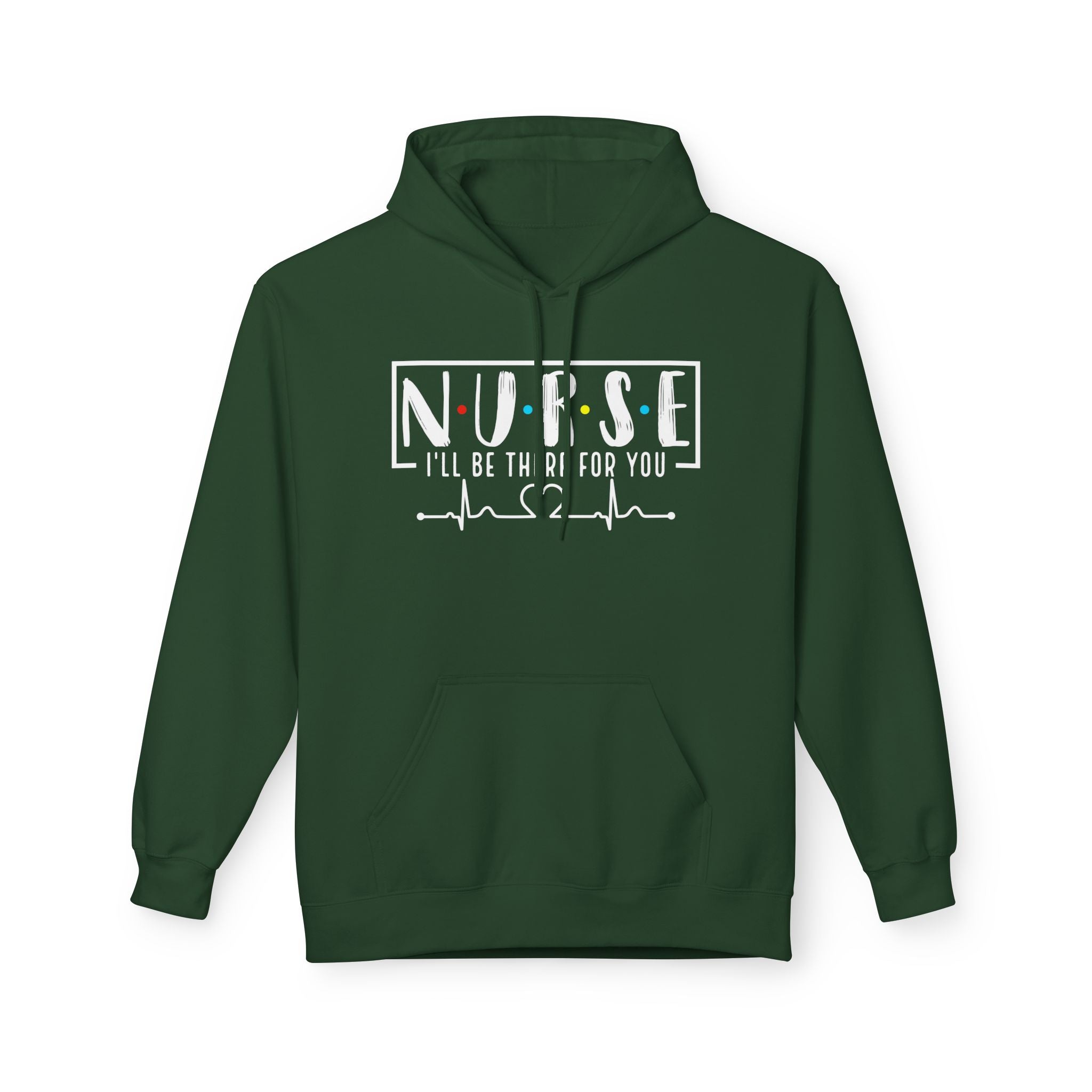 Friend's Theme Nurse Midweight Softstyle Fleece Hoodie