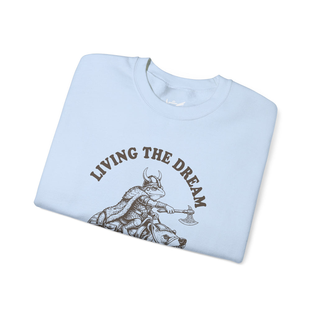Living The Dream Heavy Blend™ Crewneck Sweatshirt