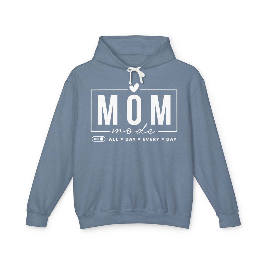 Mom Mode Lightweight Hooded Sweatshirt