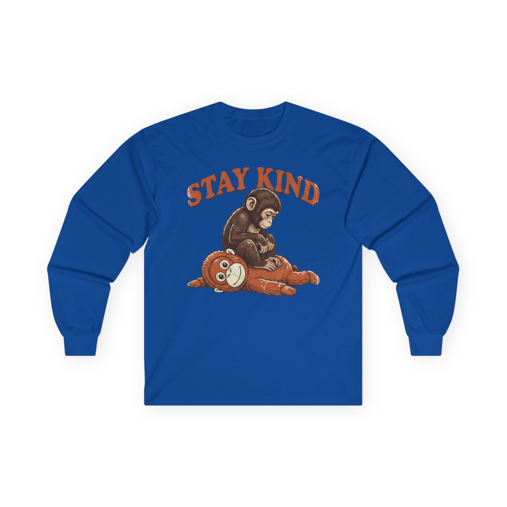 Stay Kind Cotton Long Sleeve Tee