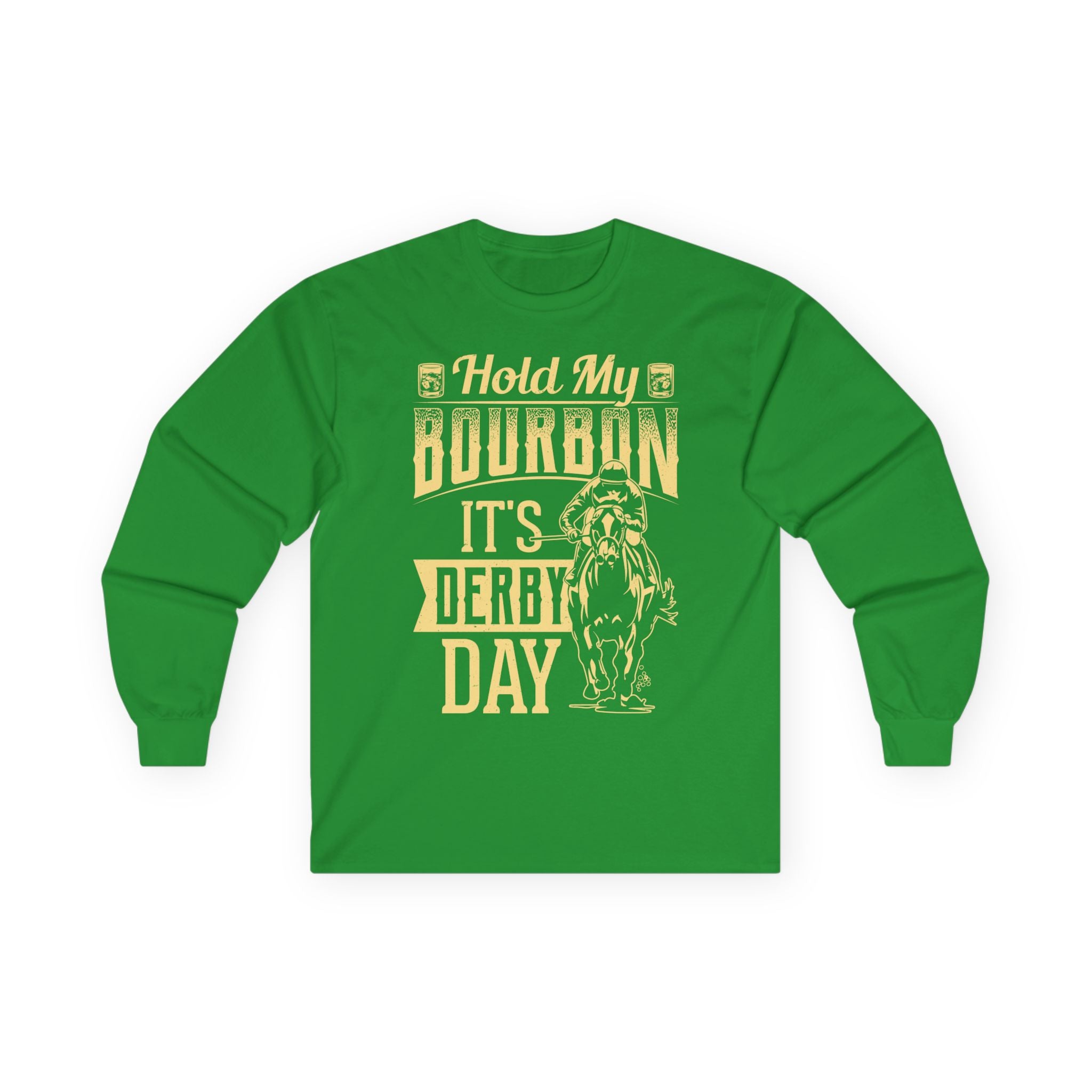Derby Day Cotton Long Sleeve Tee