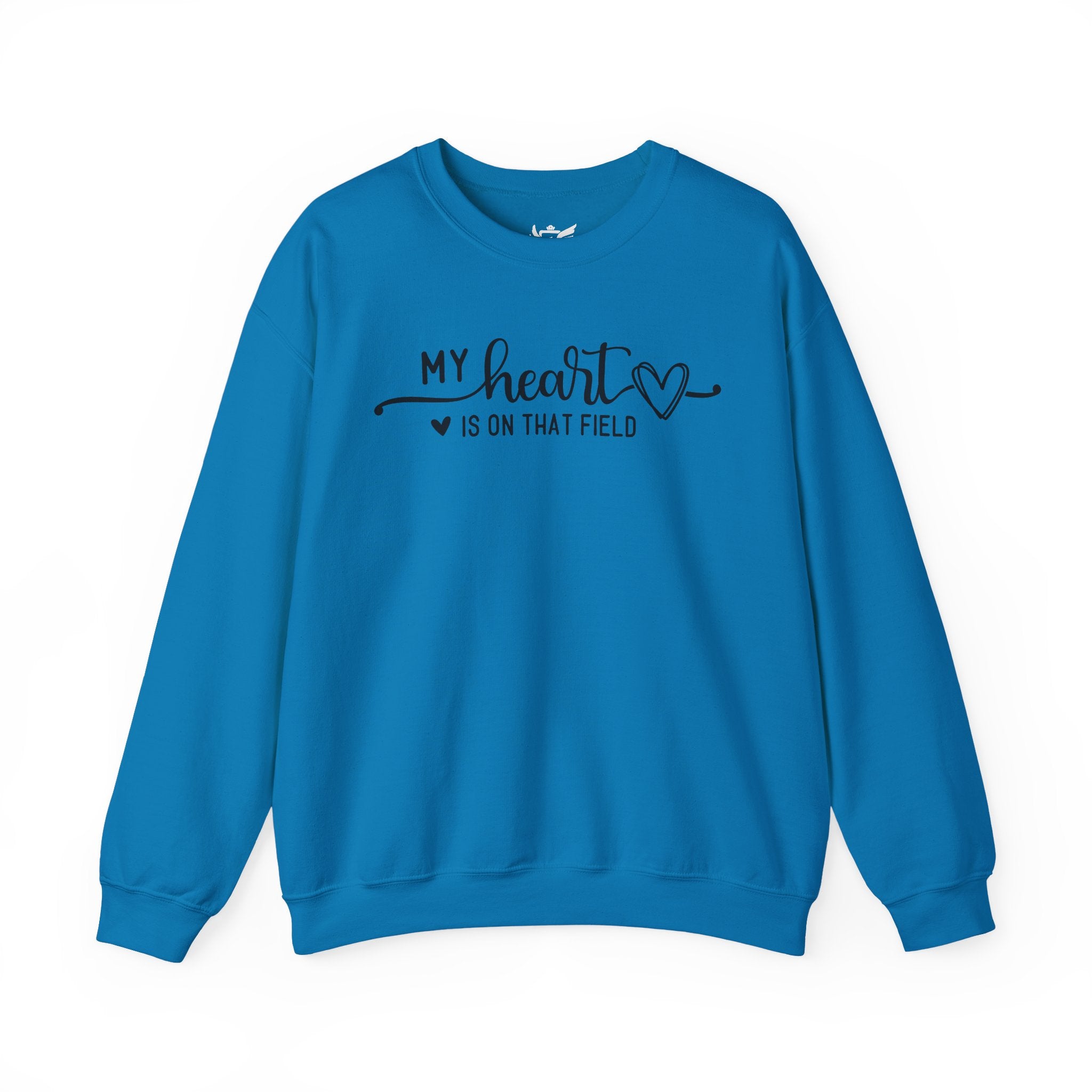 My Heart is on that Field Heavy Blend™ Crewneck Sweatshirt