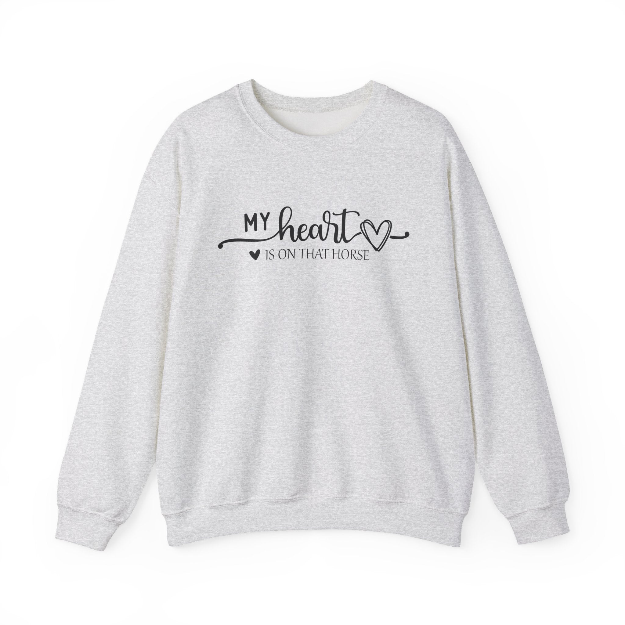 Heart on Horse Heavy Blend™ Crewneck Sweatshirt