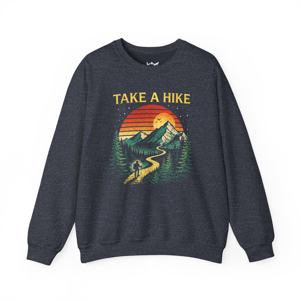 Take A Hike Heavy Blend™ Crewneck Sweatshirt