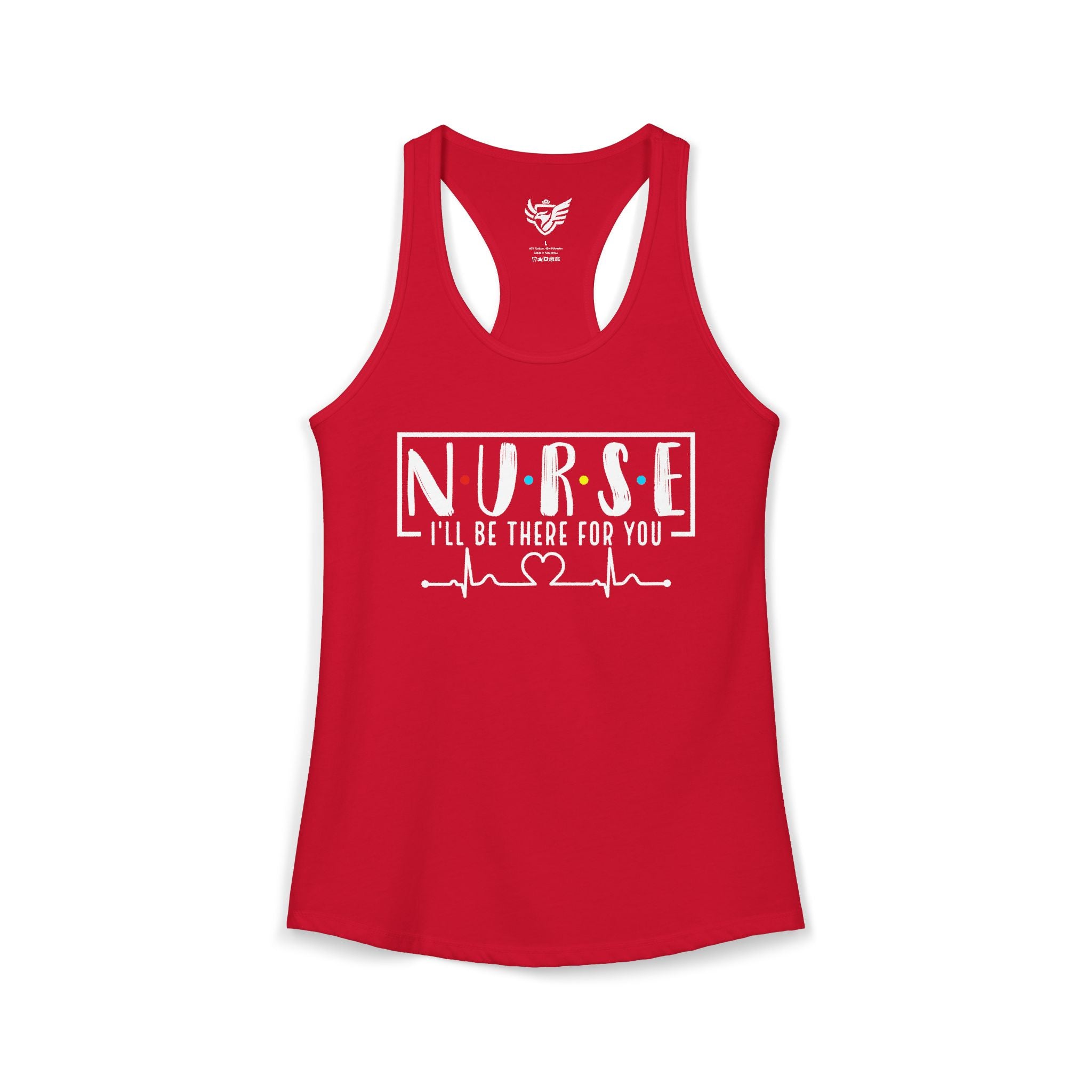 Friend's Theme Nurse Ideal Racerback Tank