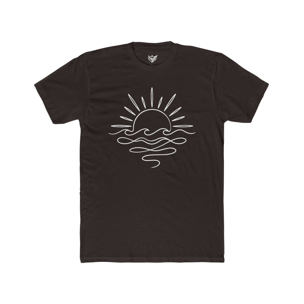 Sunny Sea Cotton Crew Tee