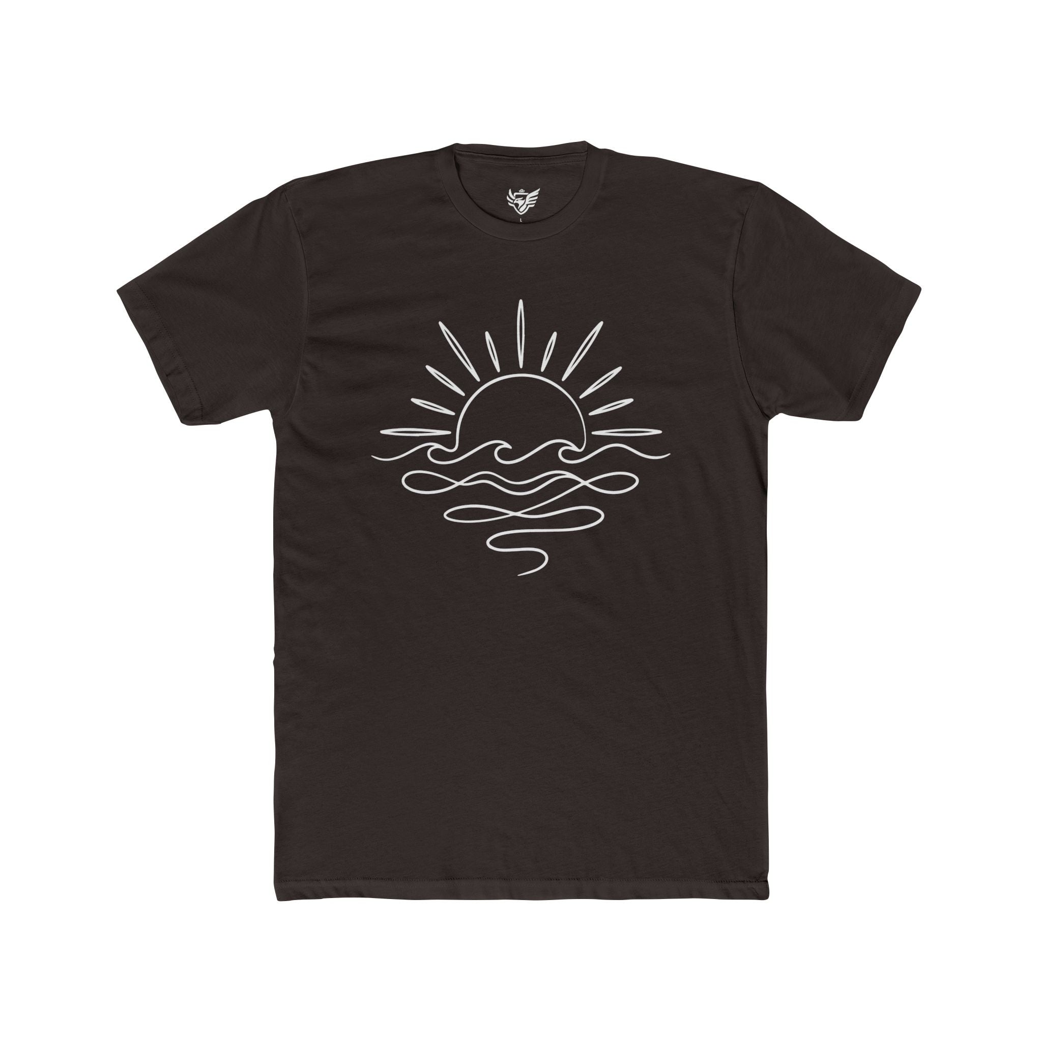 Sunny Sea Cotton Crew Tee