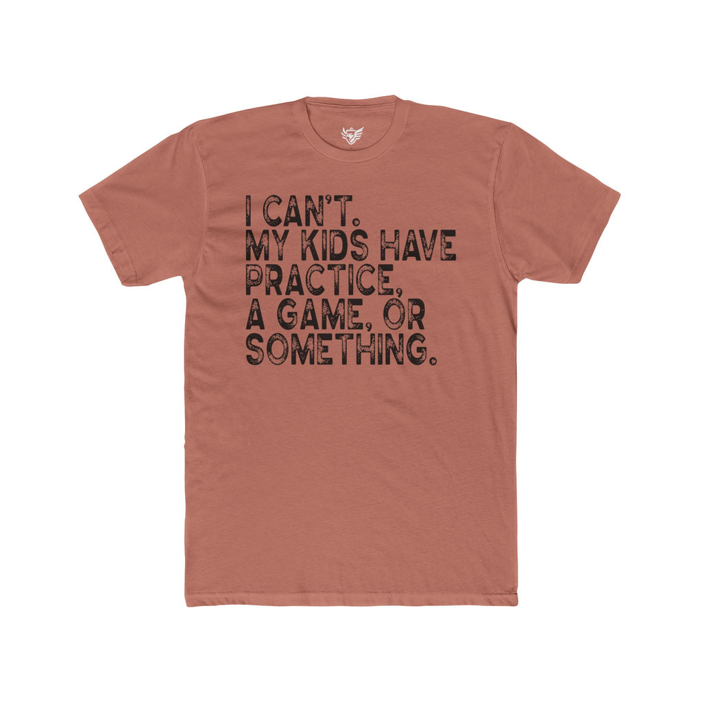 Busy Parents Cotton Crew Tee
