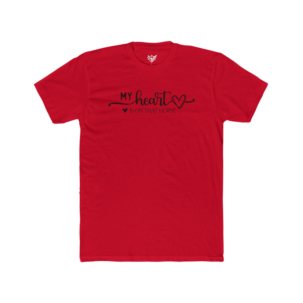 Heart on Horse Cotton Crew Tee
