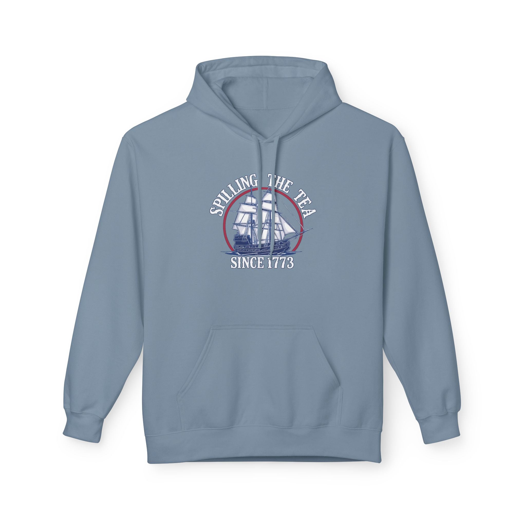 Spilling The Tea Midweight Softstyle Fleece Hoodie