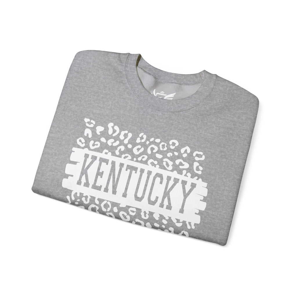 KY Leopard Heavy Blend™ Crewneck Sweatshirt