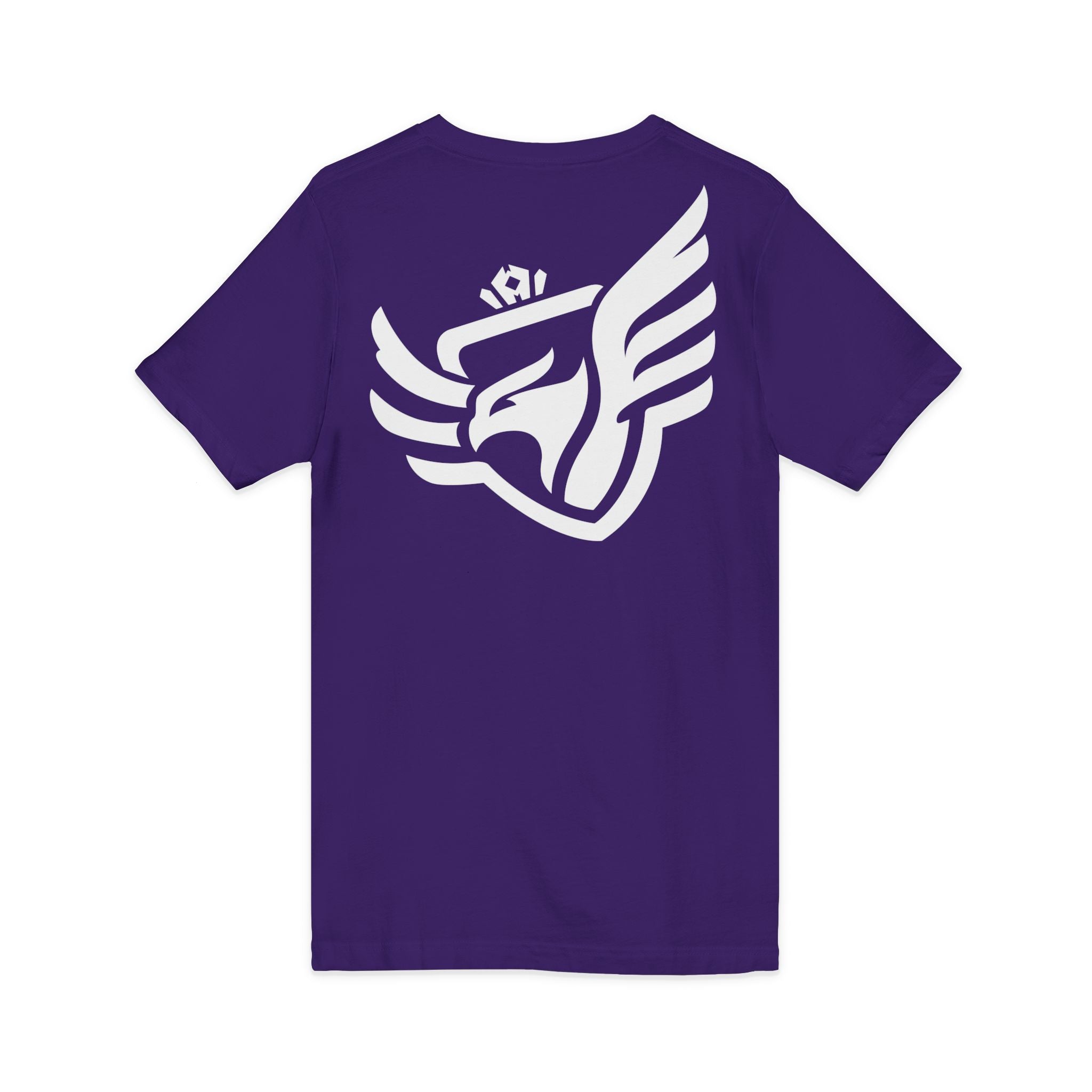Royal Sparrow Jersey Short Sleeve V-Neck Tee