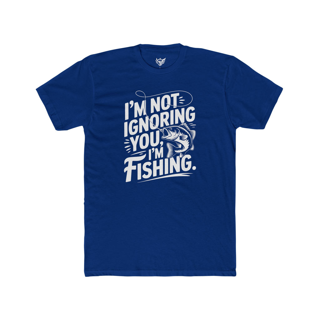 I'm Not Ignoring You Cotton Crew Tee