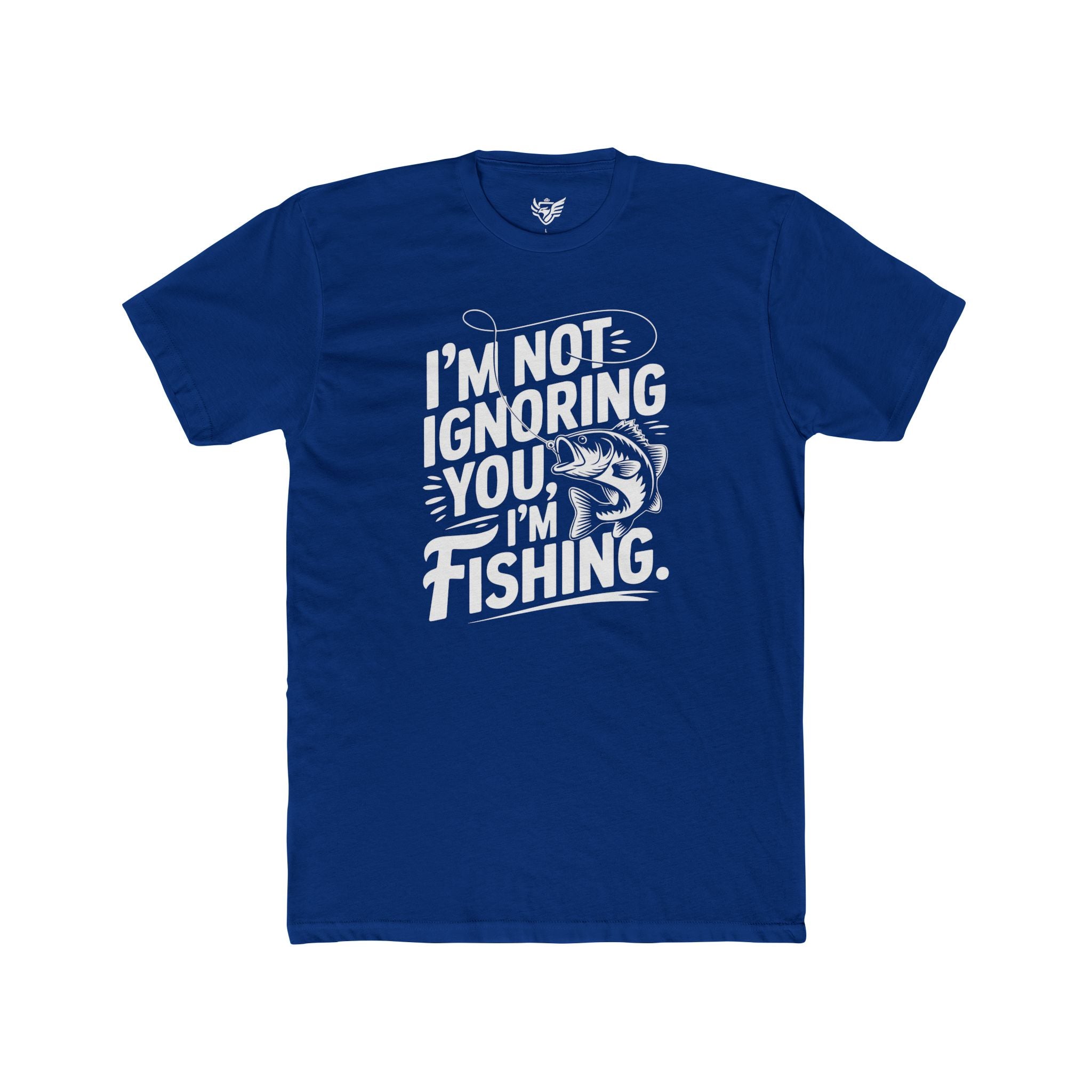 I'm Not Ignoring You Cotton Crew Tee