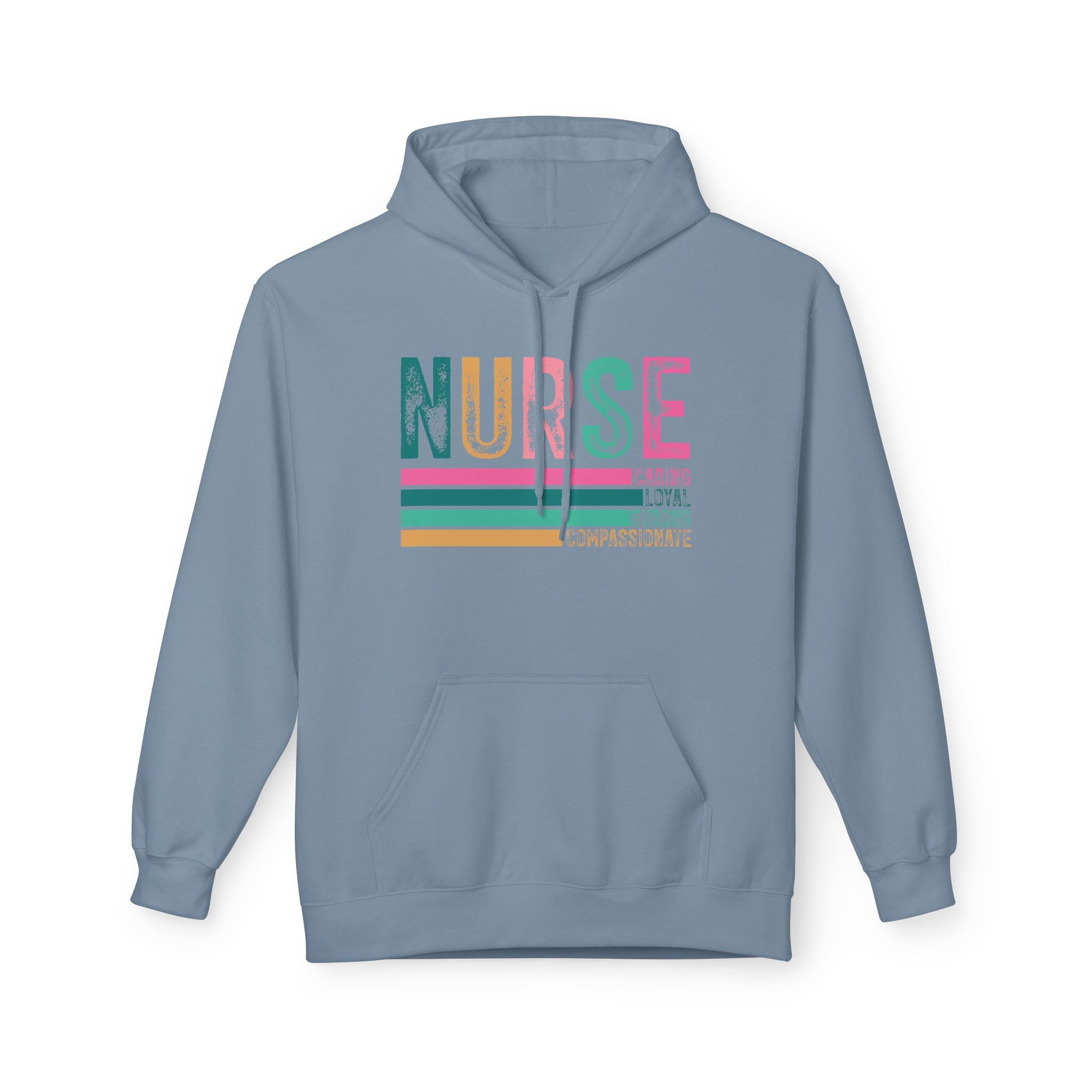 Nurse Midweight Softstyle Fleece Hoodie