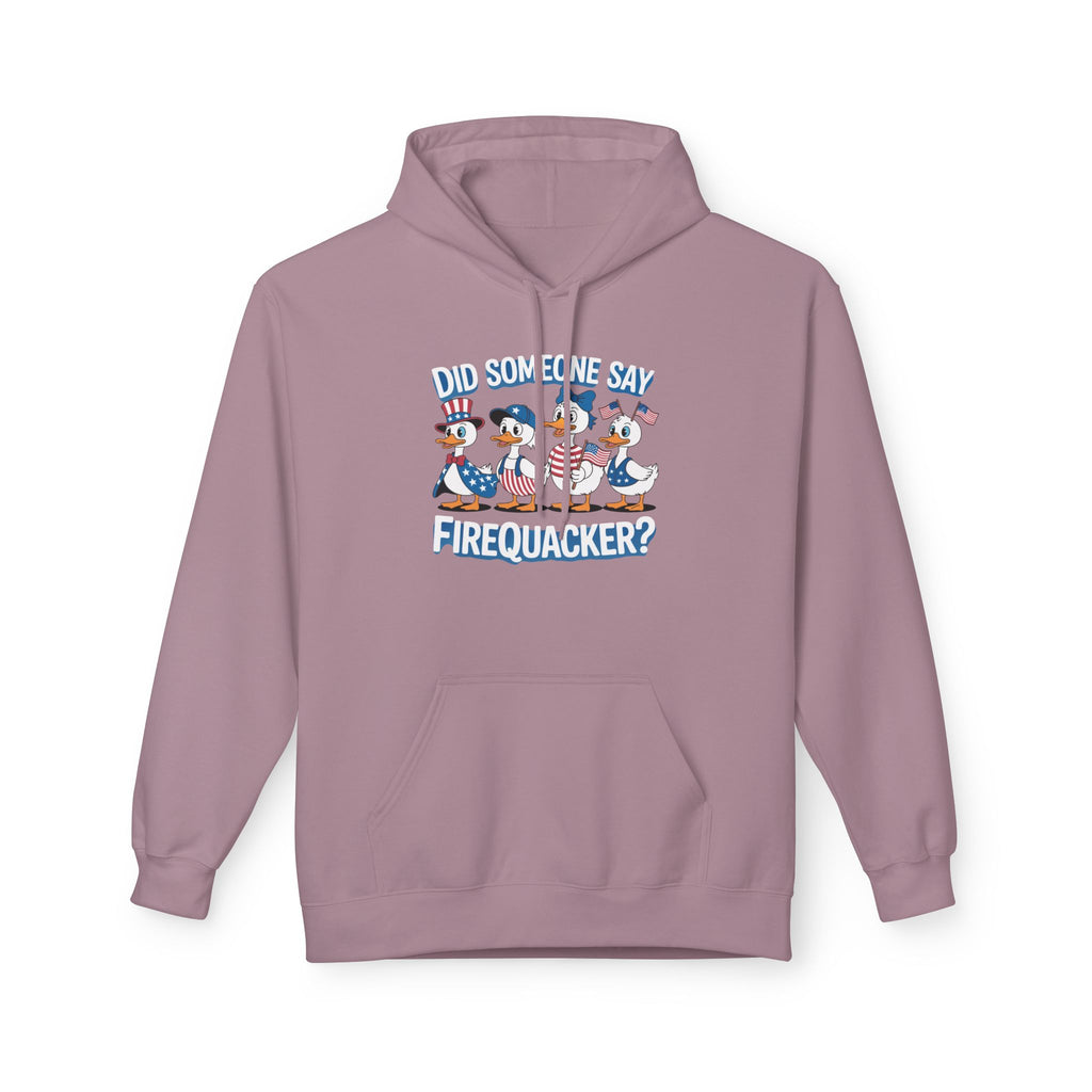 Firequackers Midweight Softstyle Fleece Hoodie