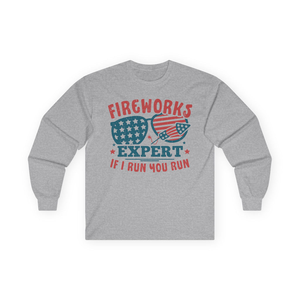 Fireworks Expert Cotton Long Sleeve Tee
