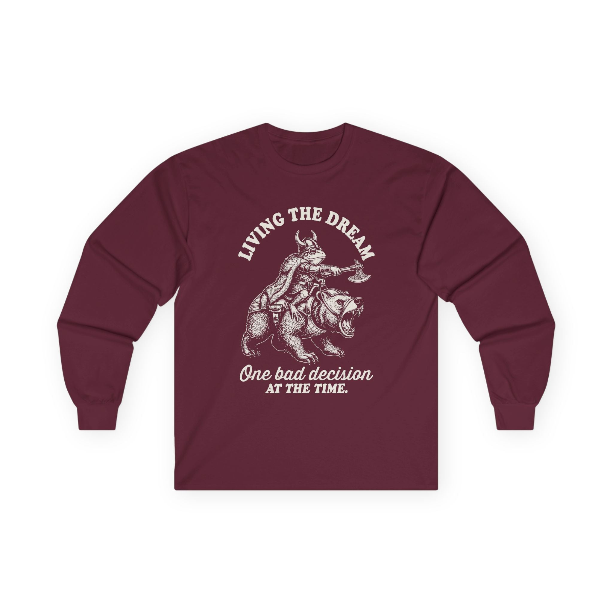 Living The Dream Cotton Long Sleeve Tee