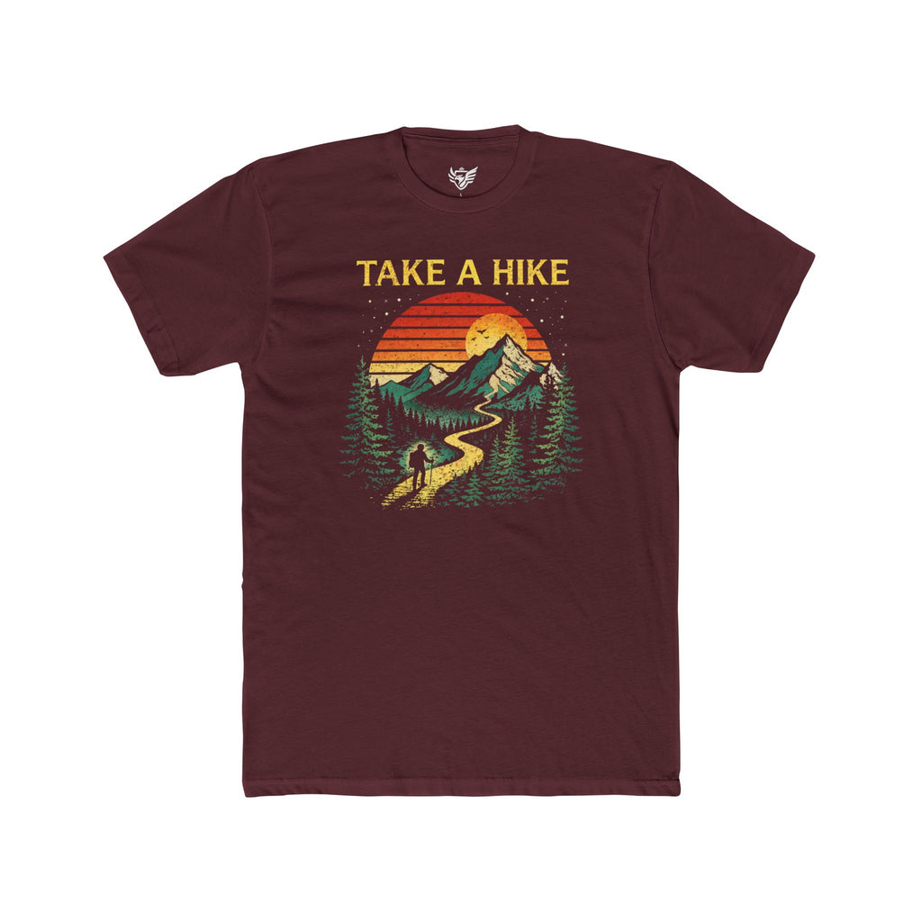 Take A Hike Cotton Crew Tee