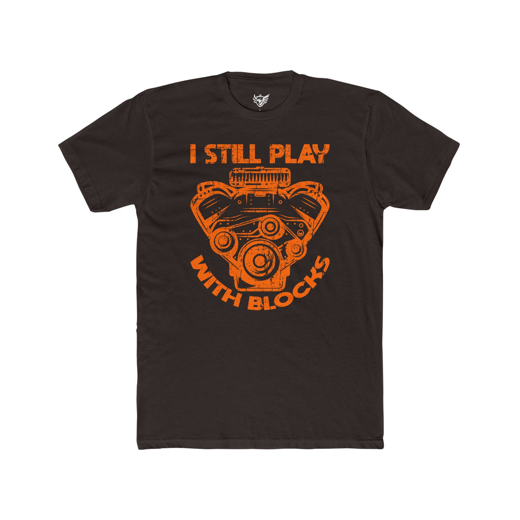 Engine Block Cotton Crew Tee