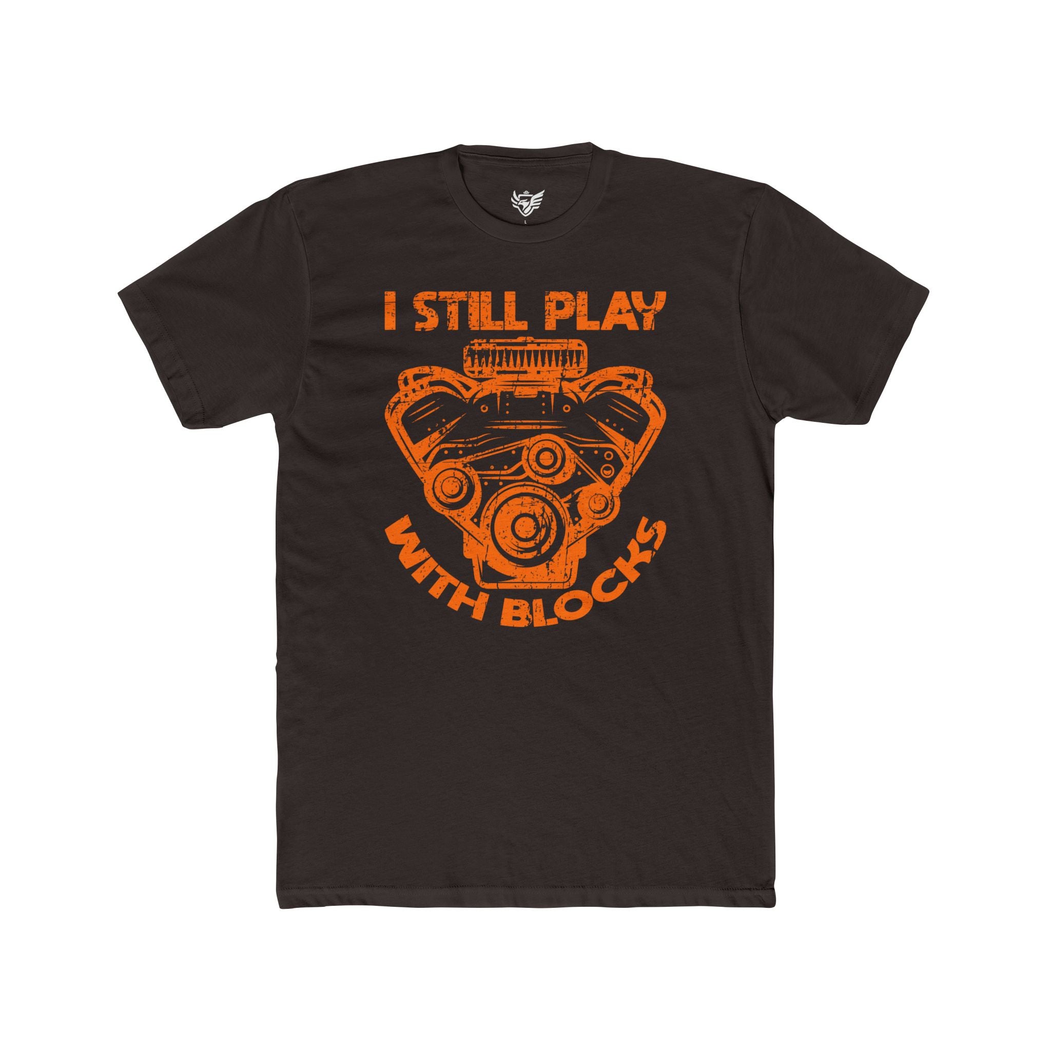 Engine Block Cotton Crew Tee