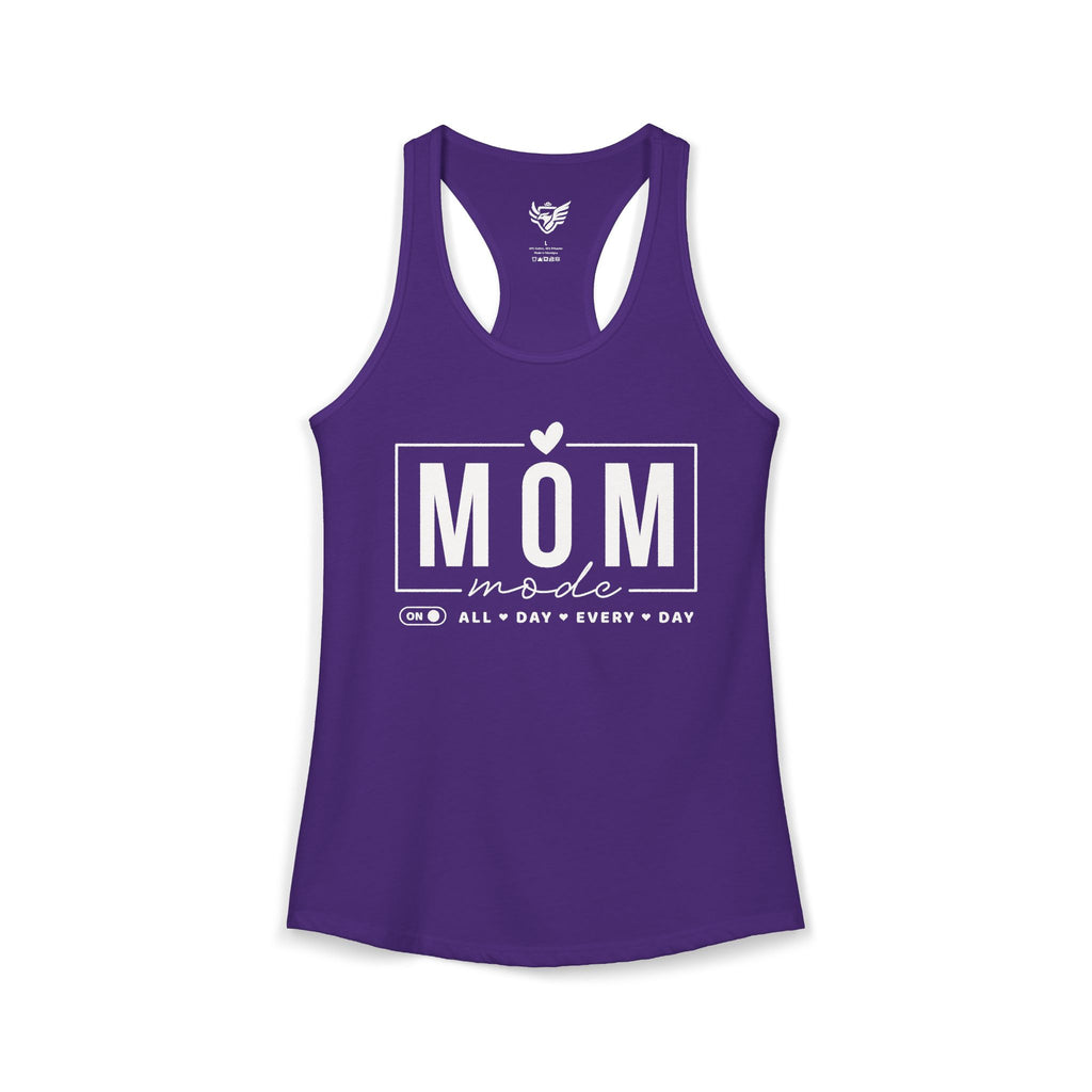Mom Mode Ideal Racerback Tank