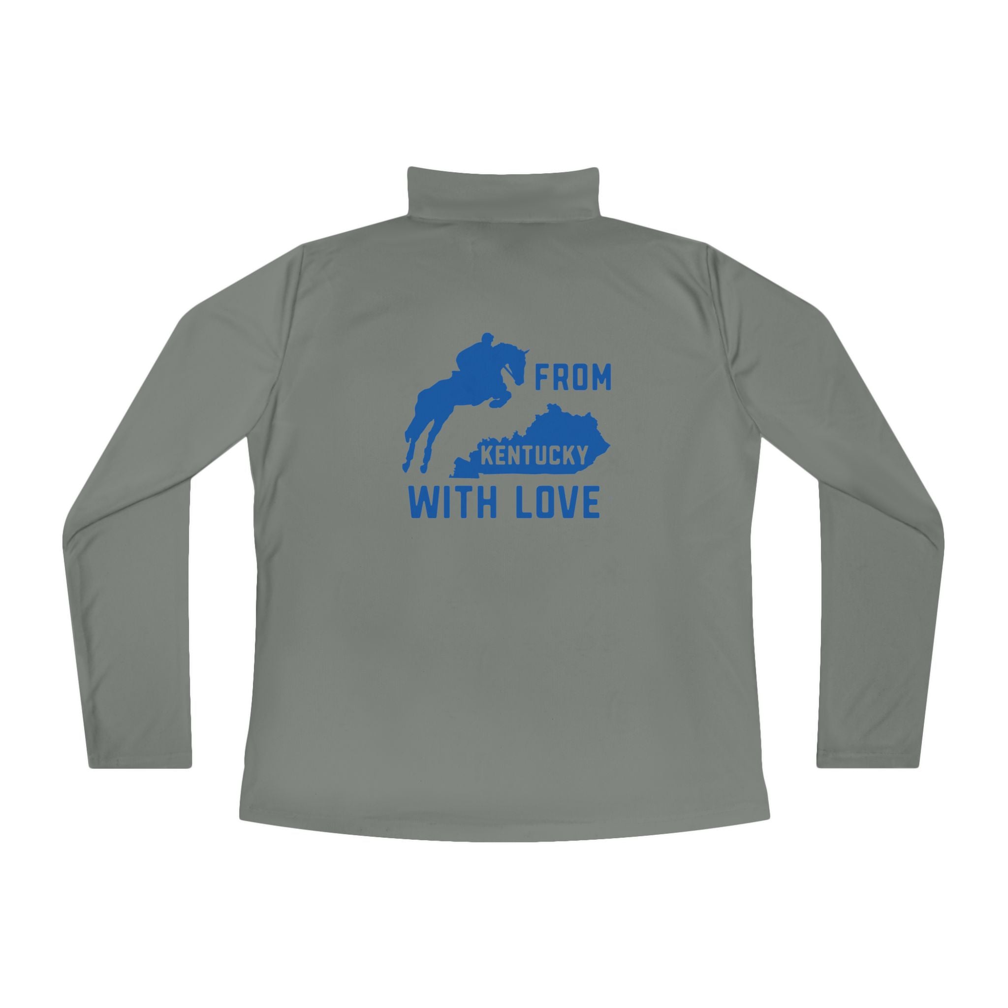 Ladies KY with Love Quarter-Zip Pullover