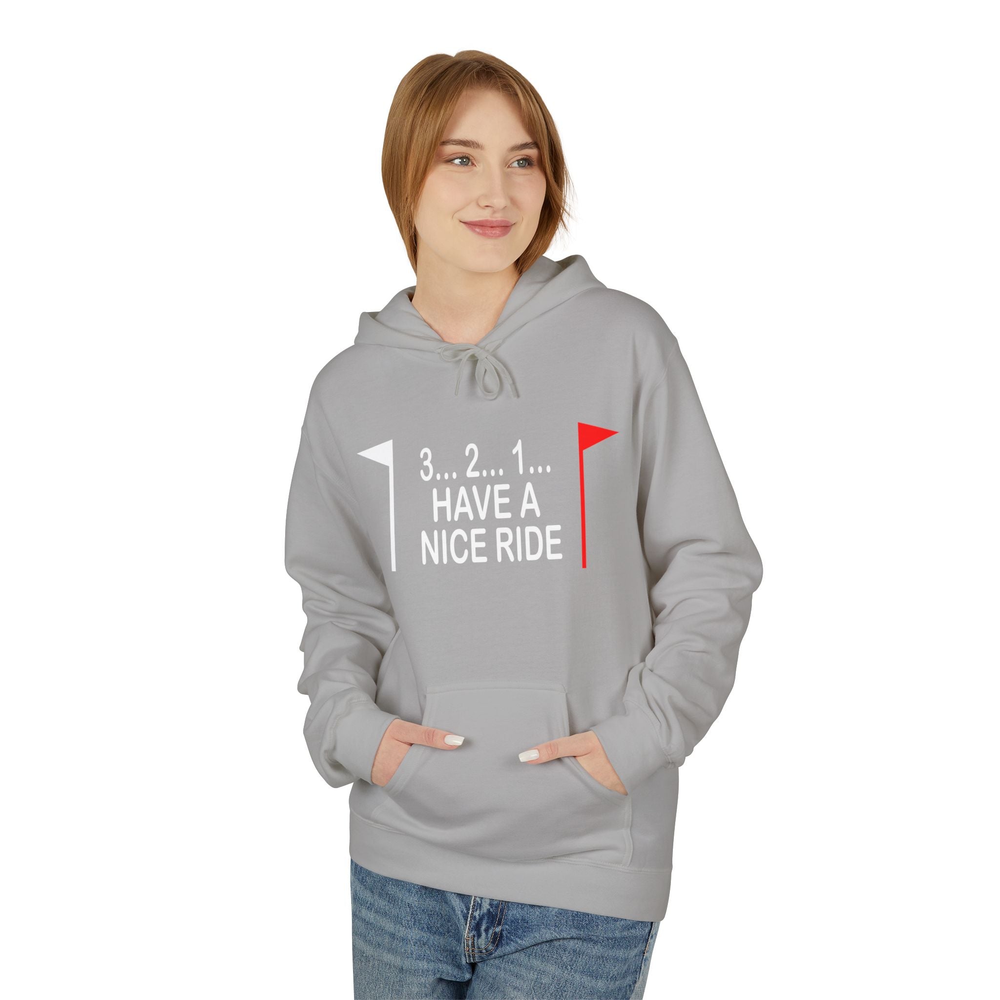 Have a Nice Ride Midweight Softstyle Fleece Hoodie