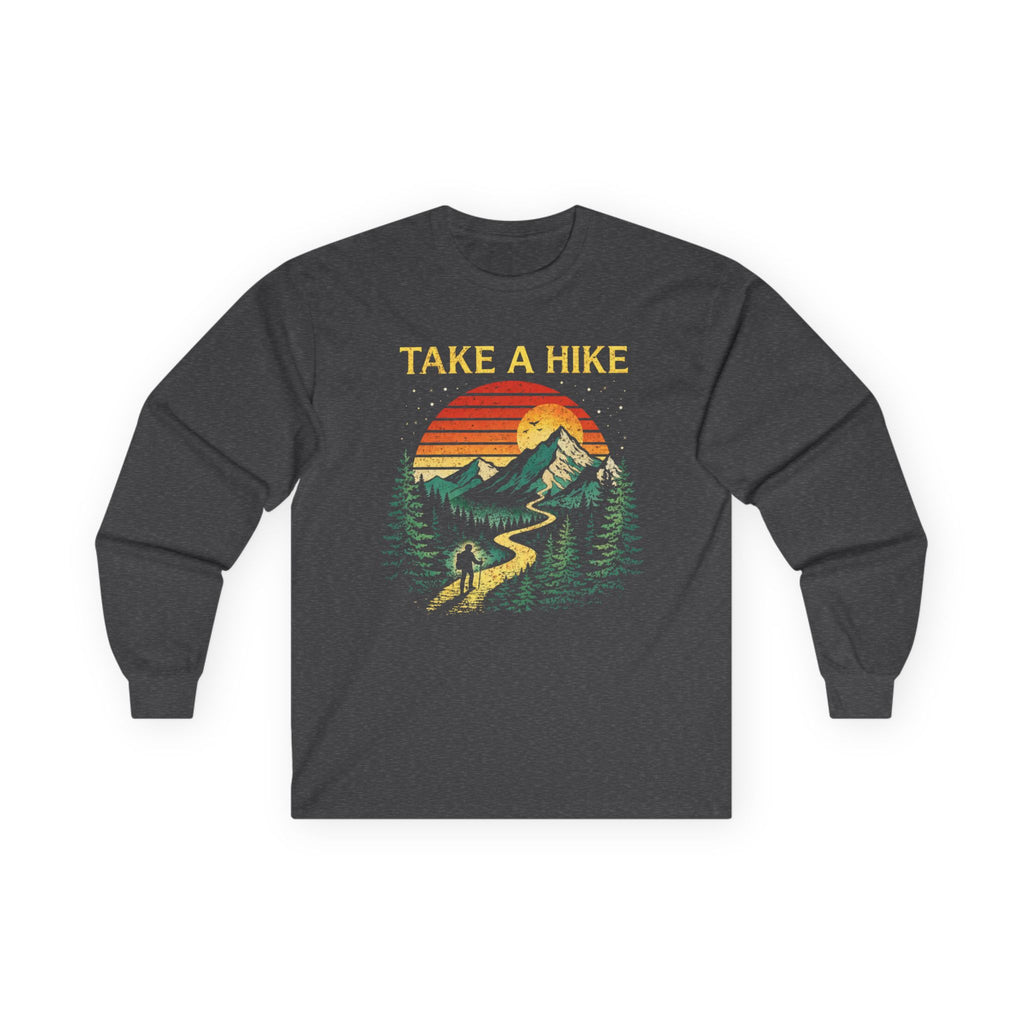 Take A Hike Cotton Long Sleeve Tee