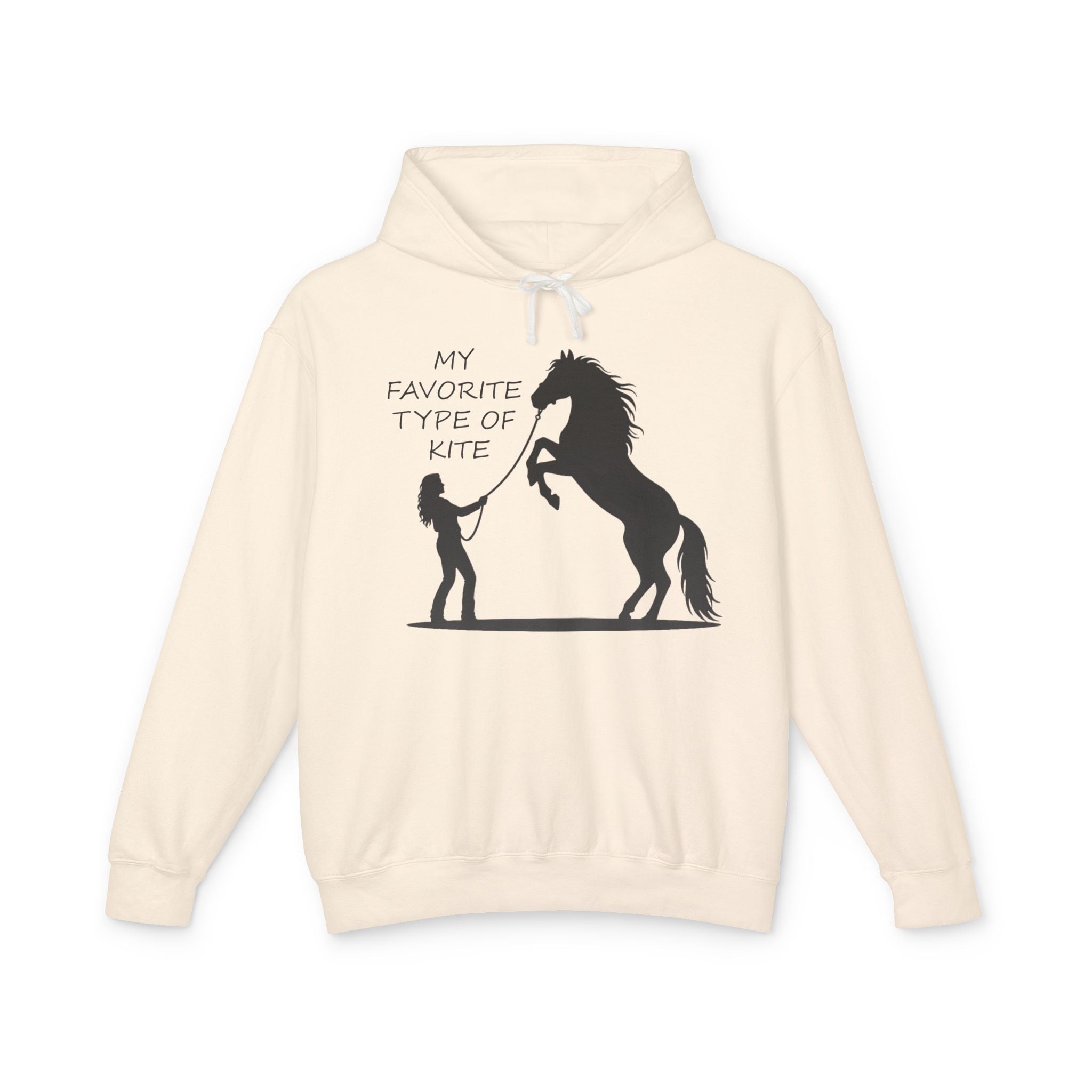 My Favorite Type of Kite Lightweight Hooded Sweatshirt