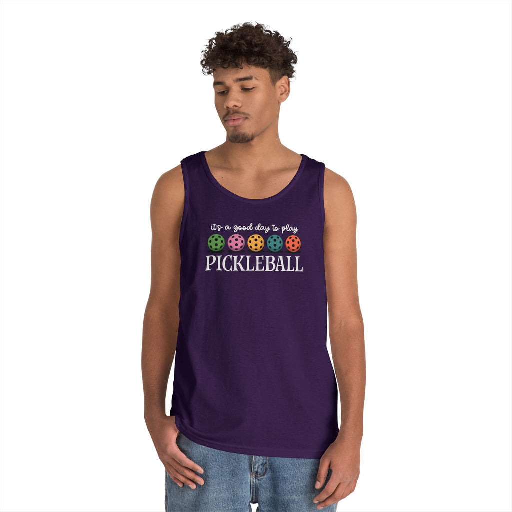 Good Day Pickleball Heavy Cotton Tank Top