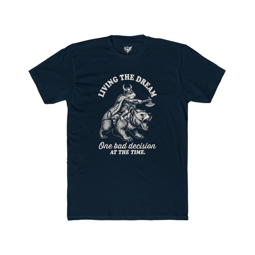 Living The Dream Cotton Crew Tee