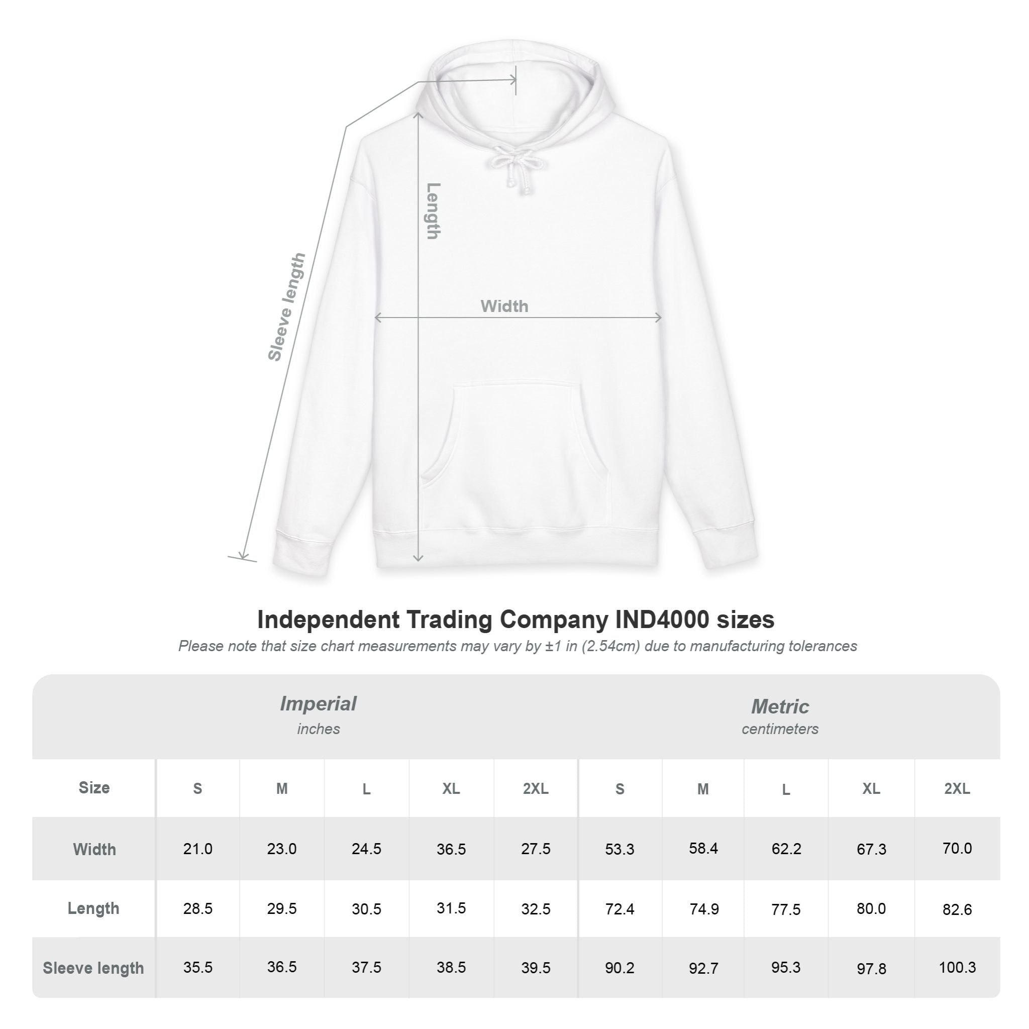 Royal Sparrow Unisex Heavyweight Hooded Sweatshirt