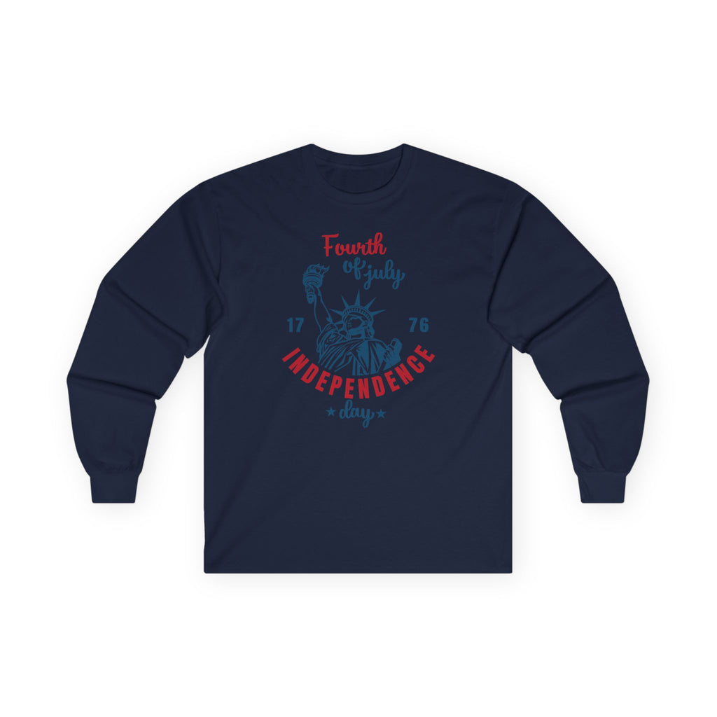 Independence Day Cotton Long Sleeve Tee