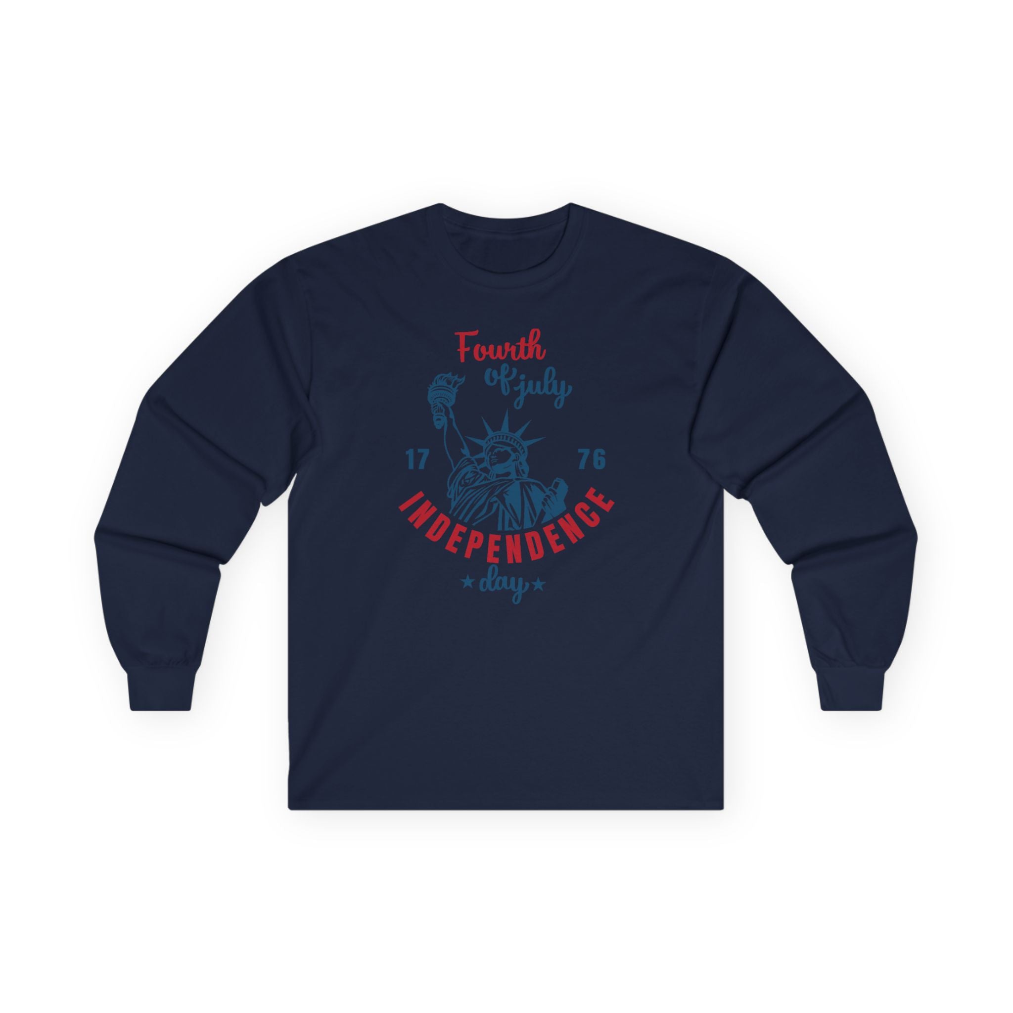 Independence Day Cotton Long Sleeve Tee
