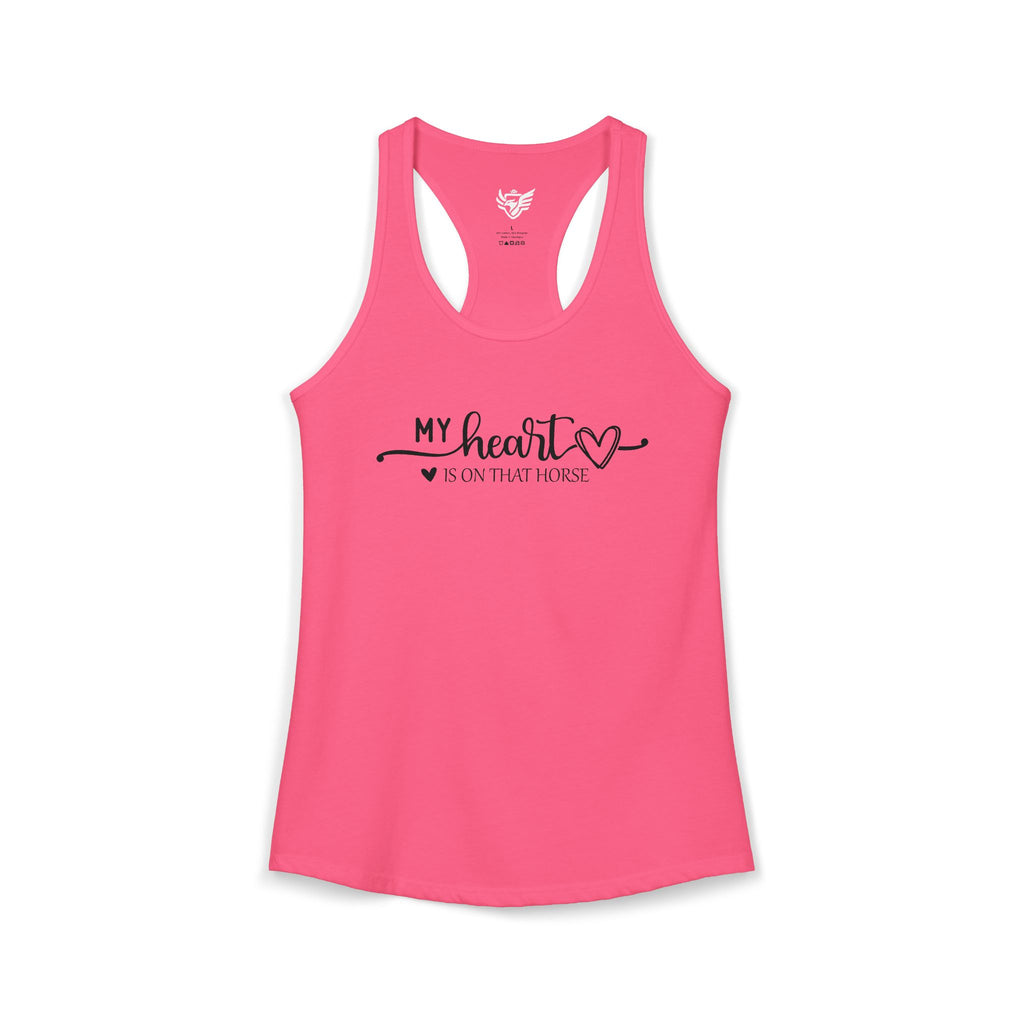 Heart on Horse Ideal Racerback Tank
