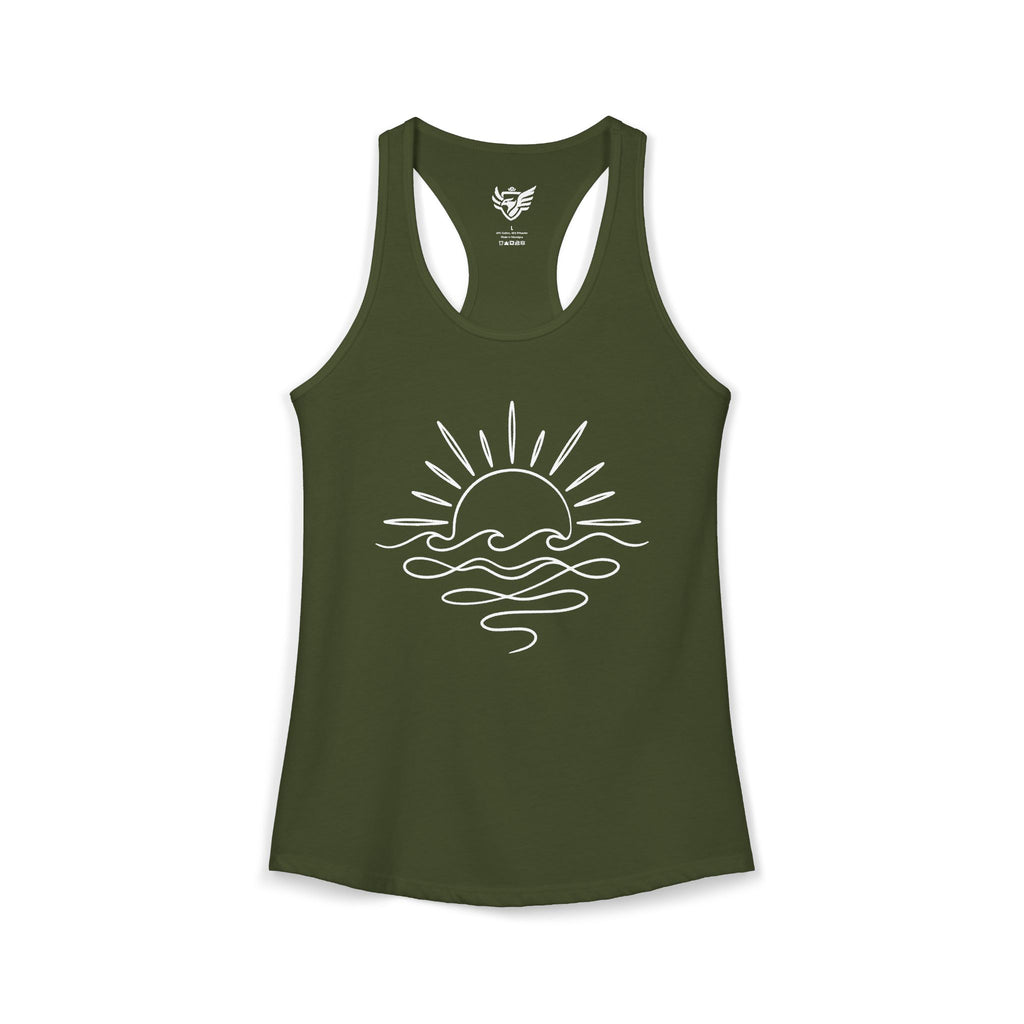 Sunny Sea Ideal Racerback Tank