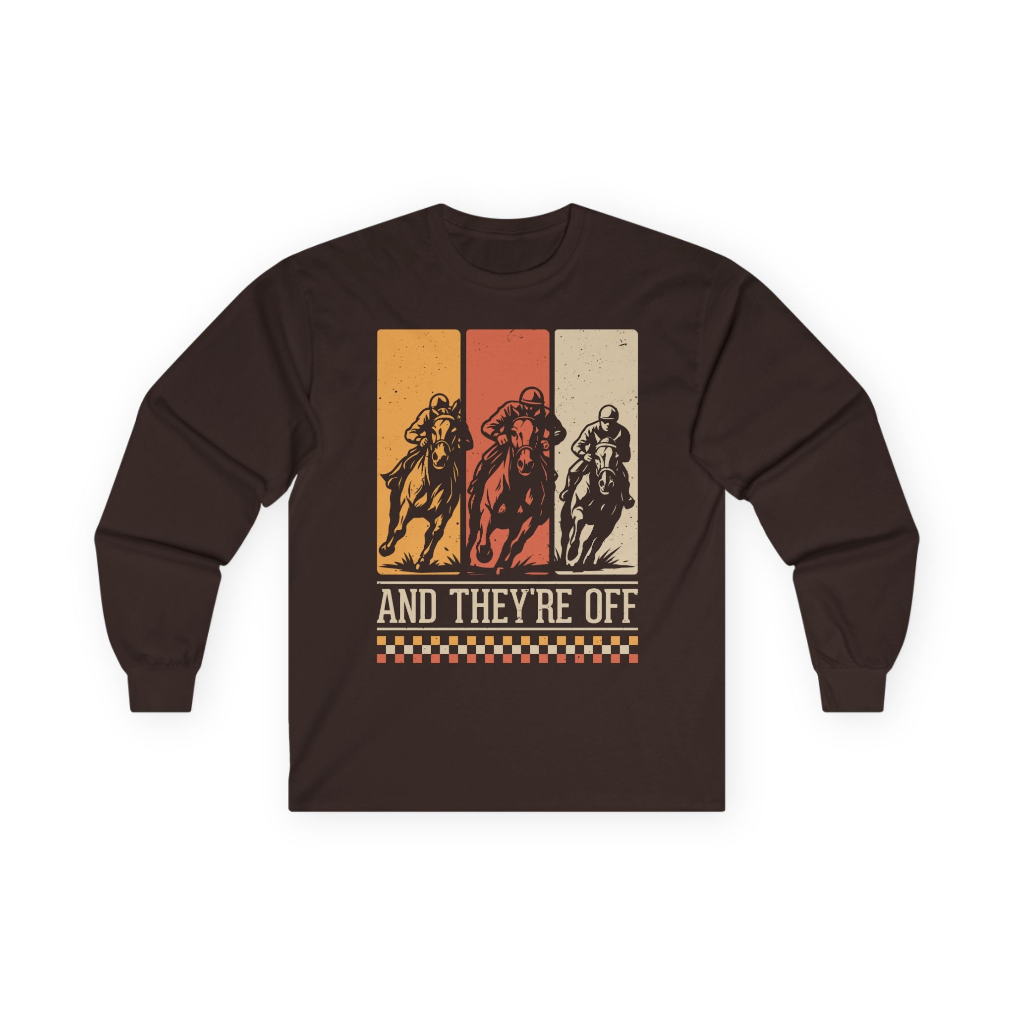 Racing Cotton Long Sleeve Tee