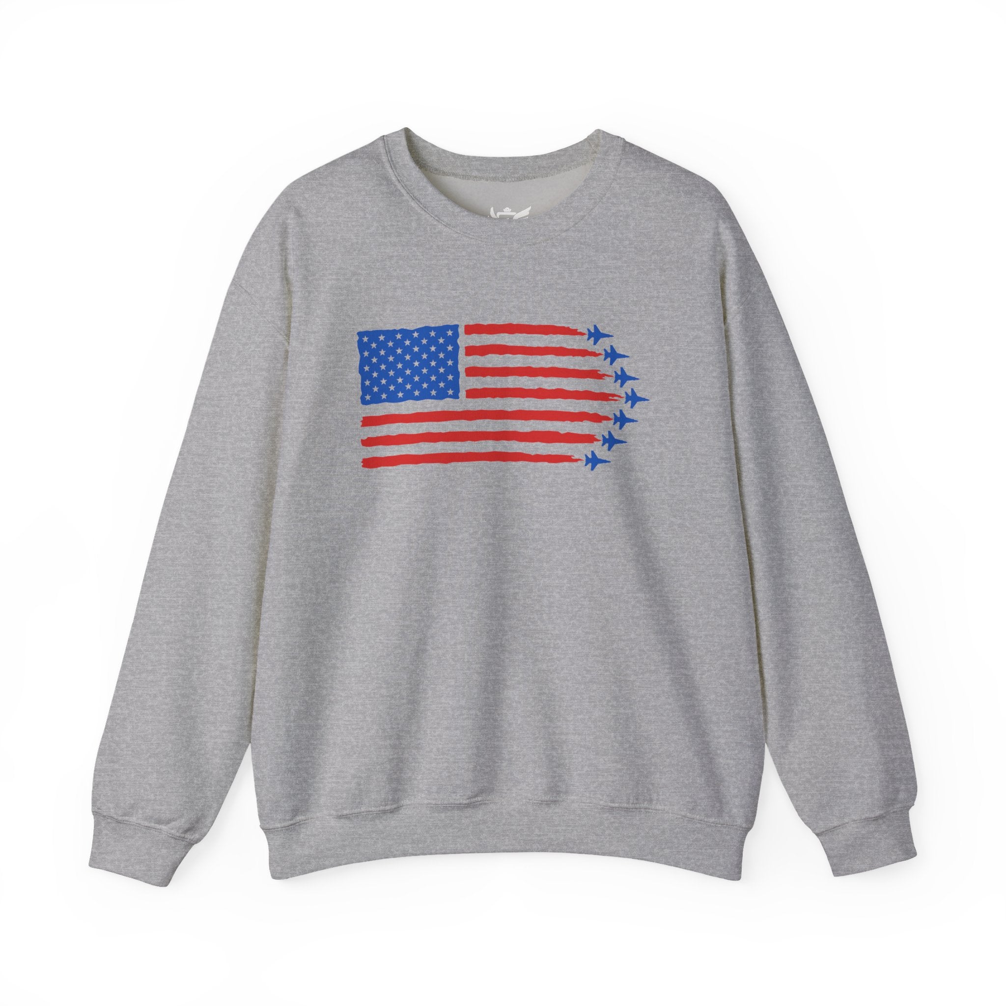 USA Jet Flag Heavy Blend™ Crewneck Sweatshirt