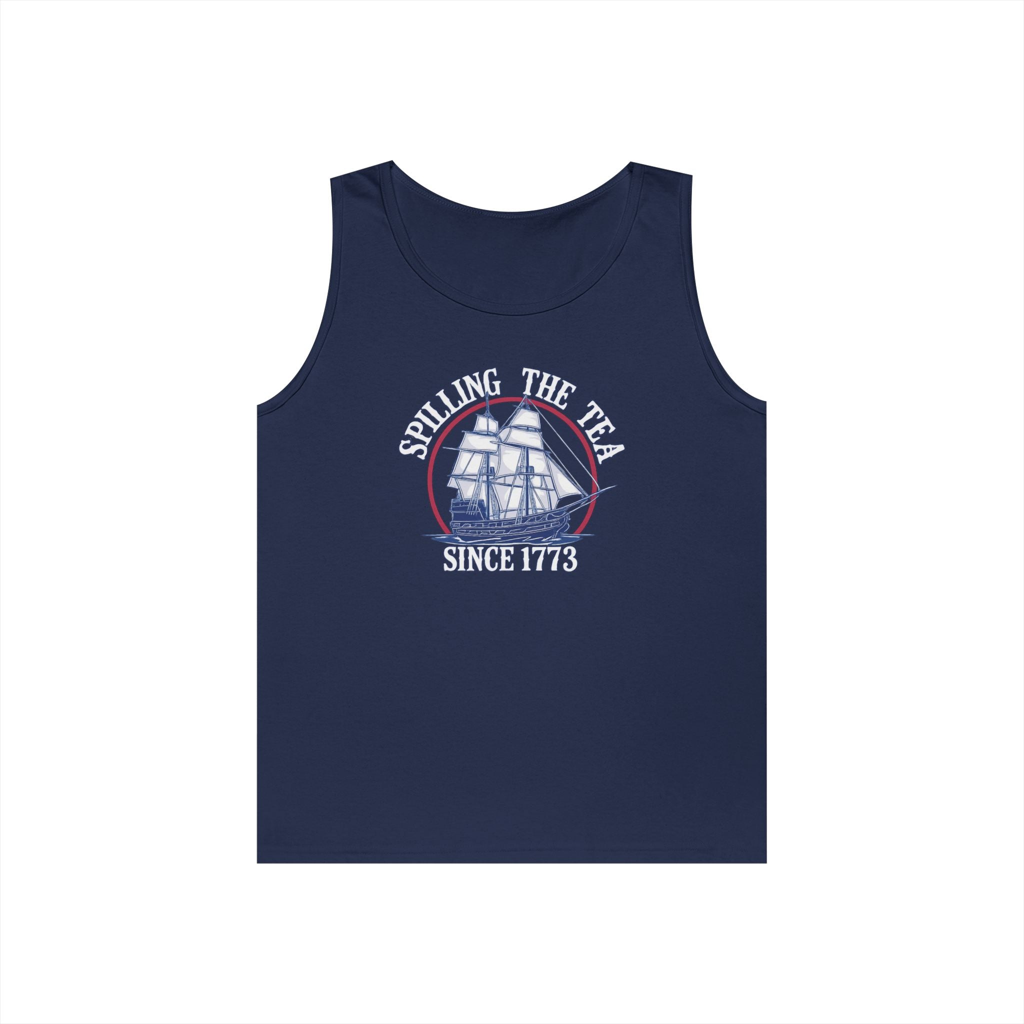 Spilling The Tea Heavy Cotton Tank Top