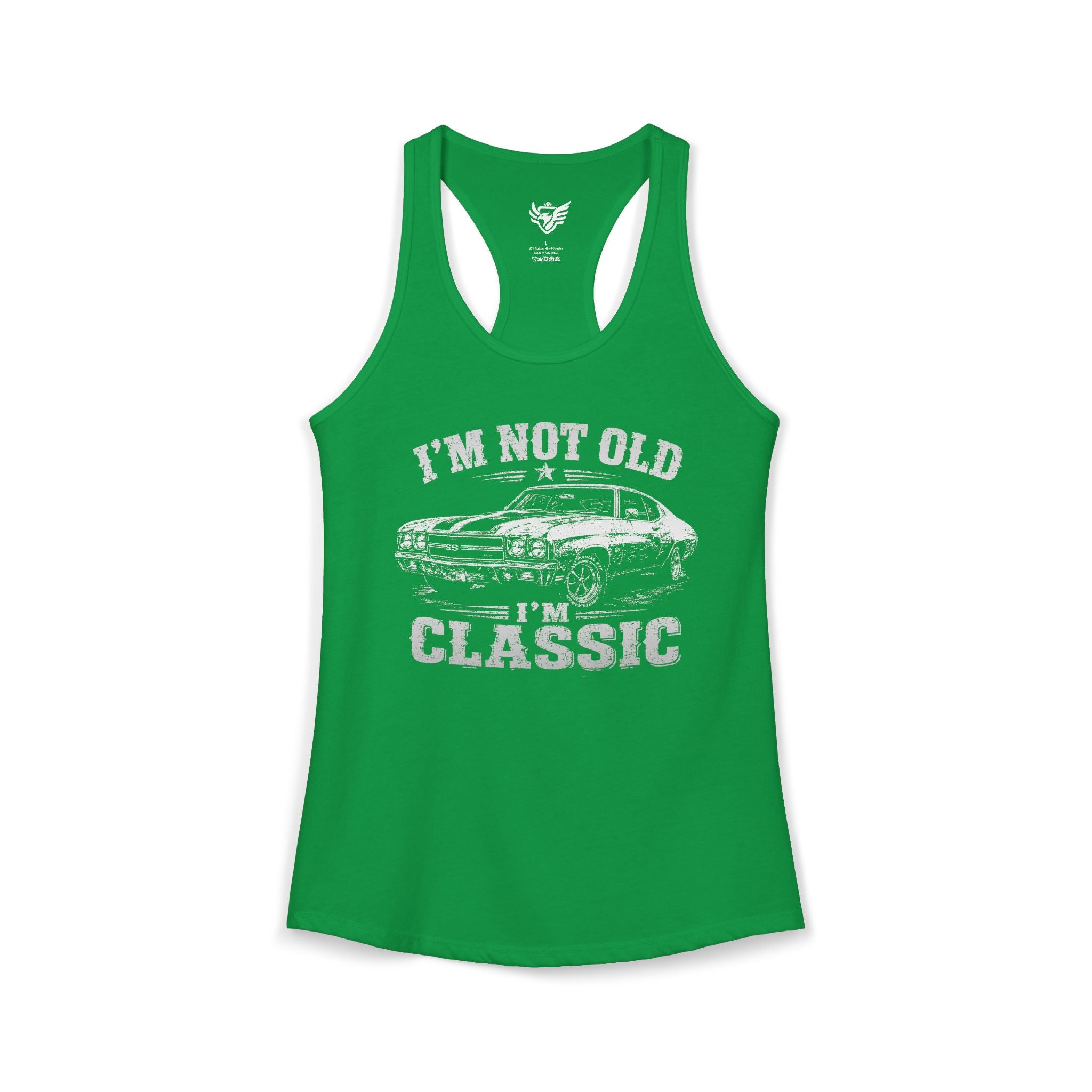 Not Old, Classic Ideal Racerback Tank