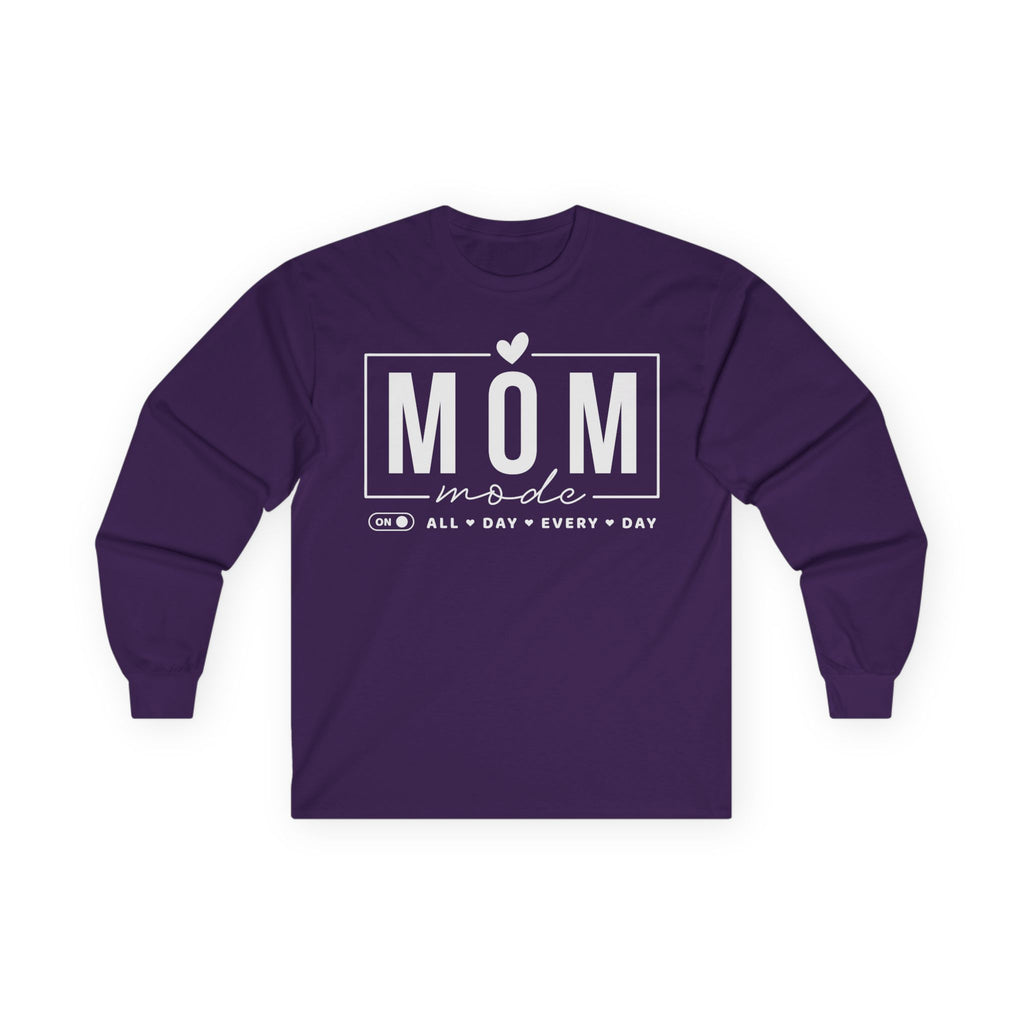 Mom Mode Cotton Long Sleeve Tee