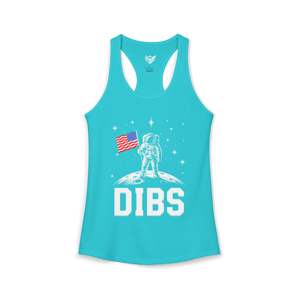DIBS on the Moon Ideal Racerback Tank