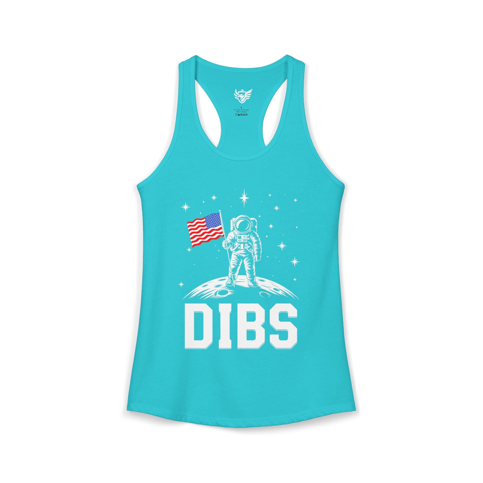 DIBS on the Moon Ideal Racerback Tank