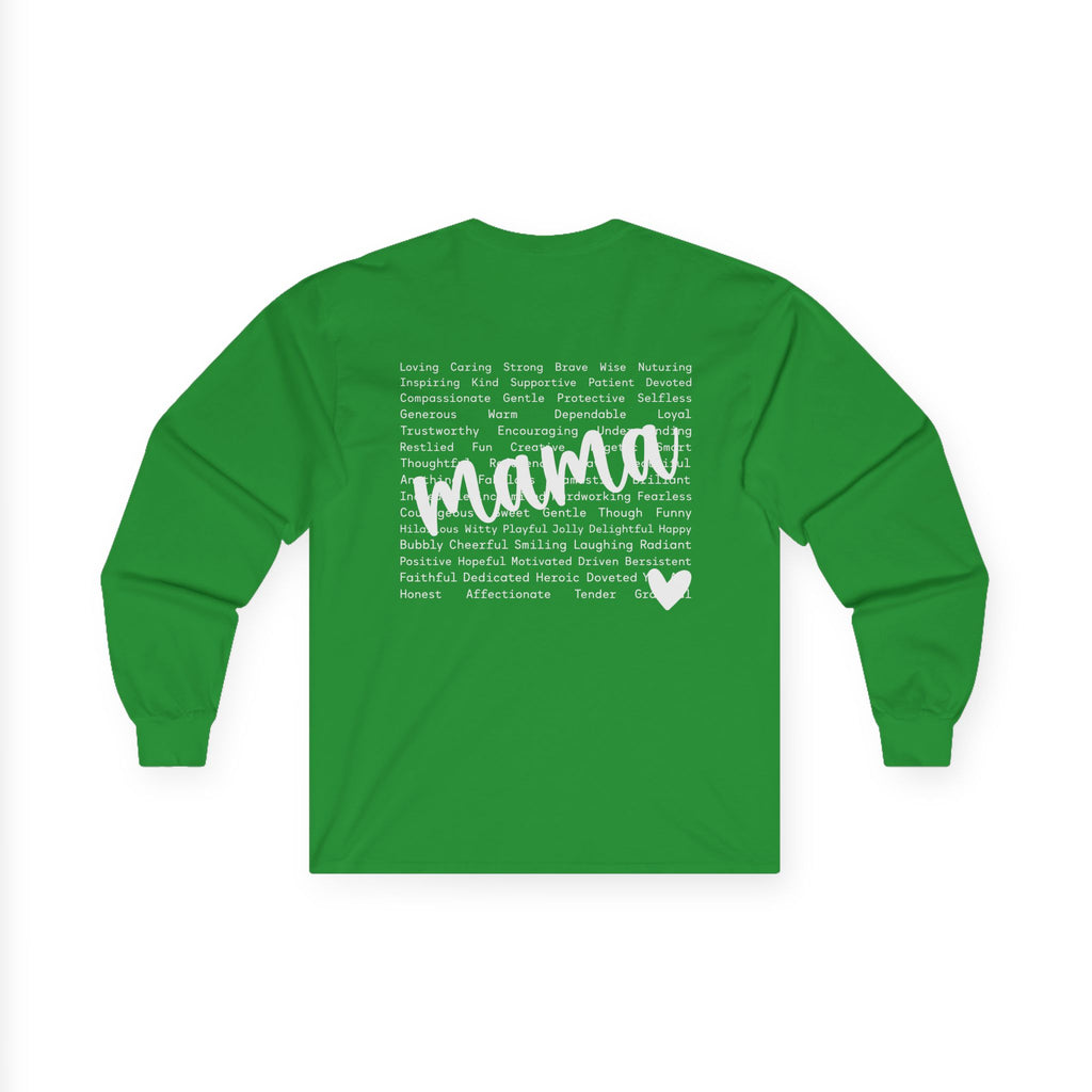 Mama Cotton Long Sleeve Tee