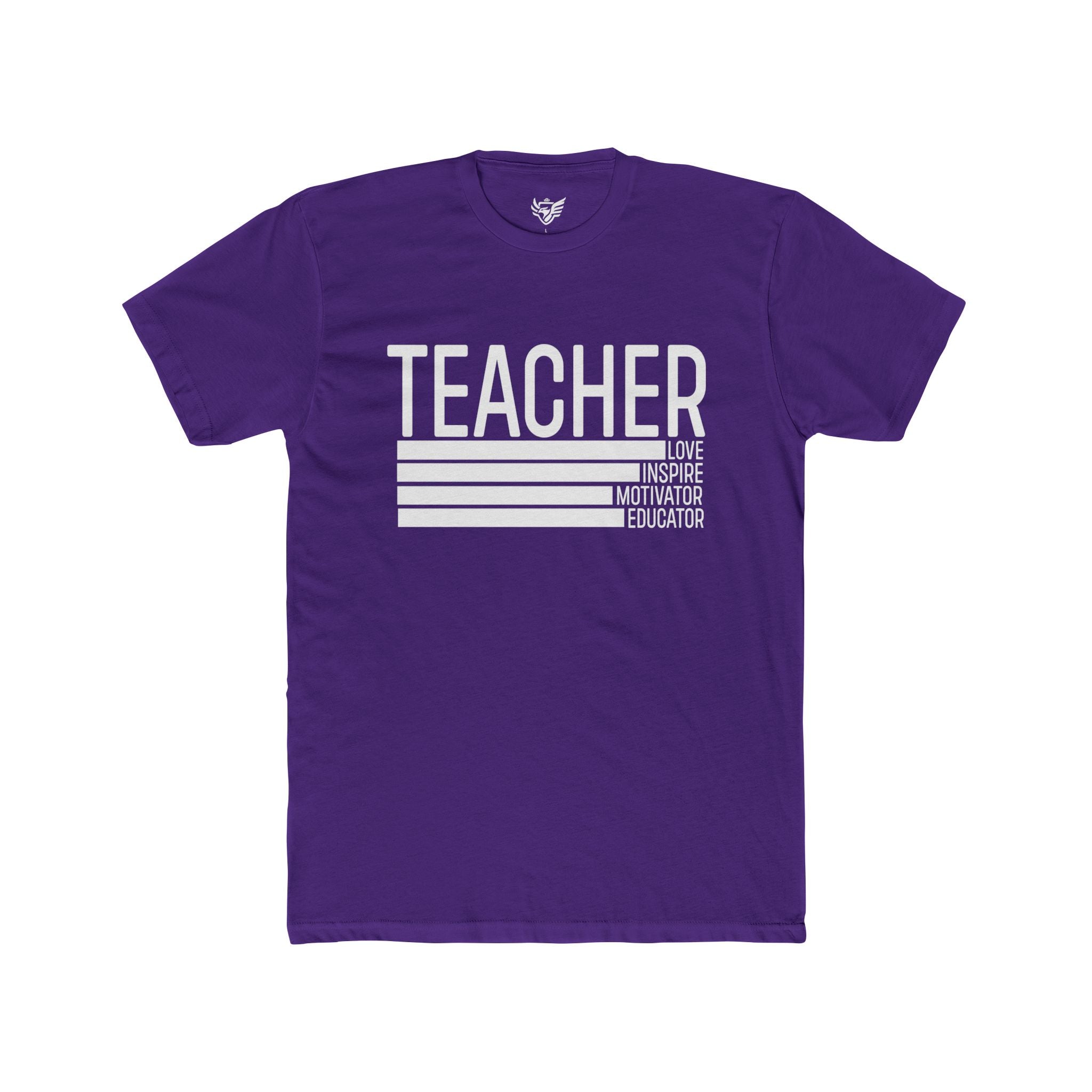 Teacher Cotton Crew Tee