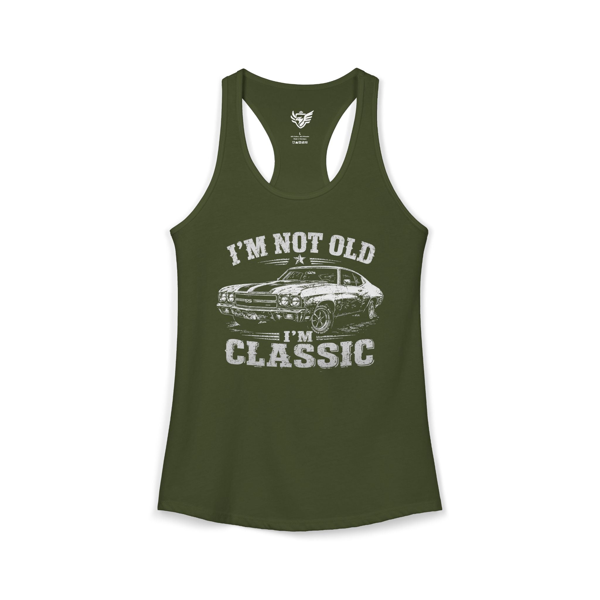 Not Old, Classic Ideal Racerback Tank
