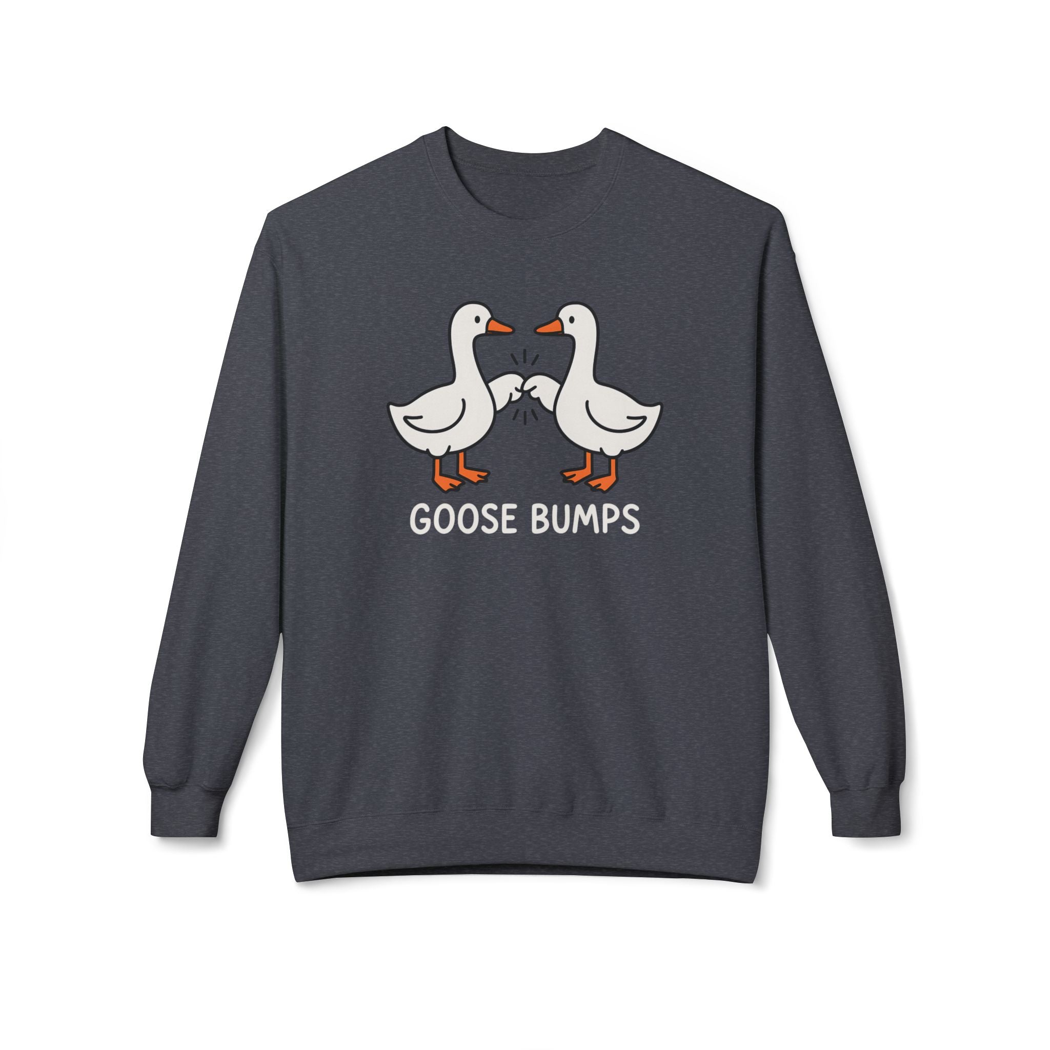 Goose Bumps Midweight Softstyle Fleece Crewneck Sweatshirt
