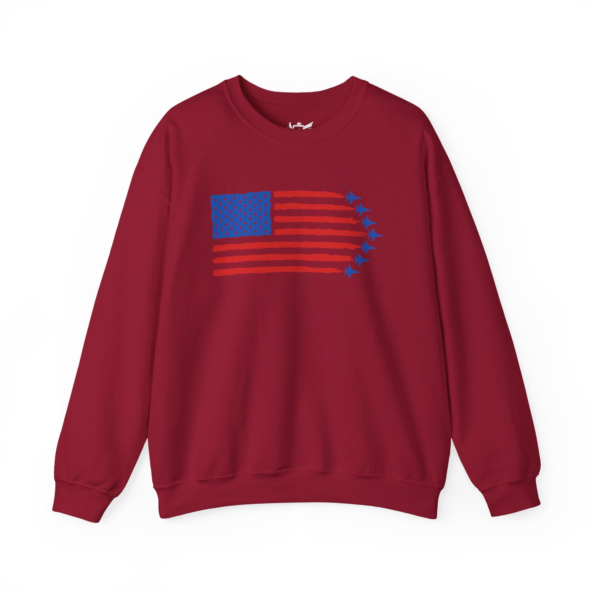 USA Jet Flag Heavy Blend™ Crewneck Sweatshirt
