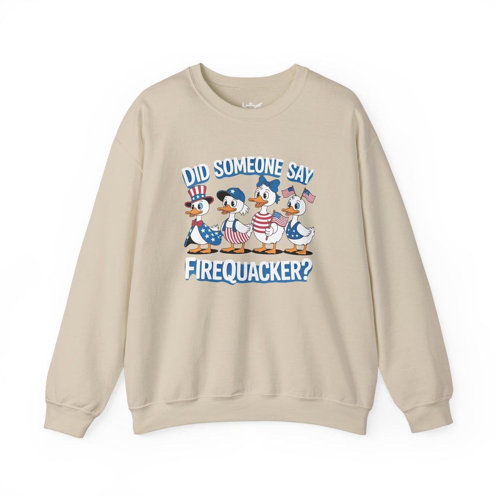 Firequackers Heavy Blend™ Crewneck Sweatshirt